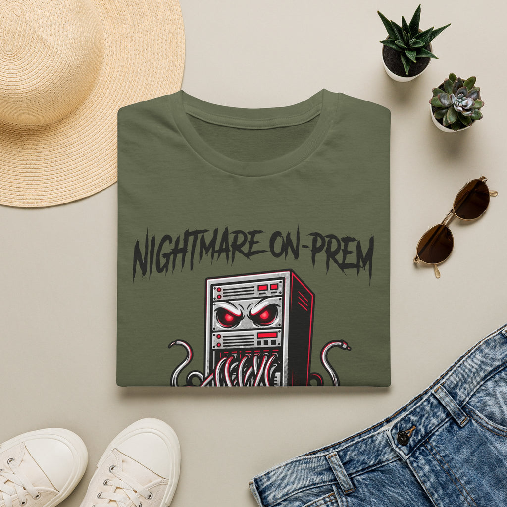 Nightmare On-Prem Where Uptime Goes To Die T-Shirt