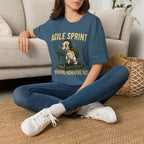 Agile Sprint Club, Moving Nowhere Fast v03 T-Shirt