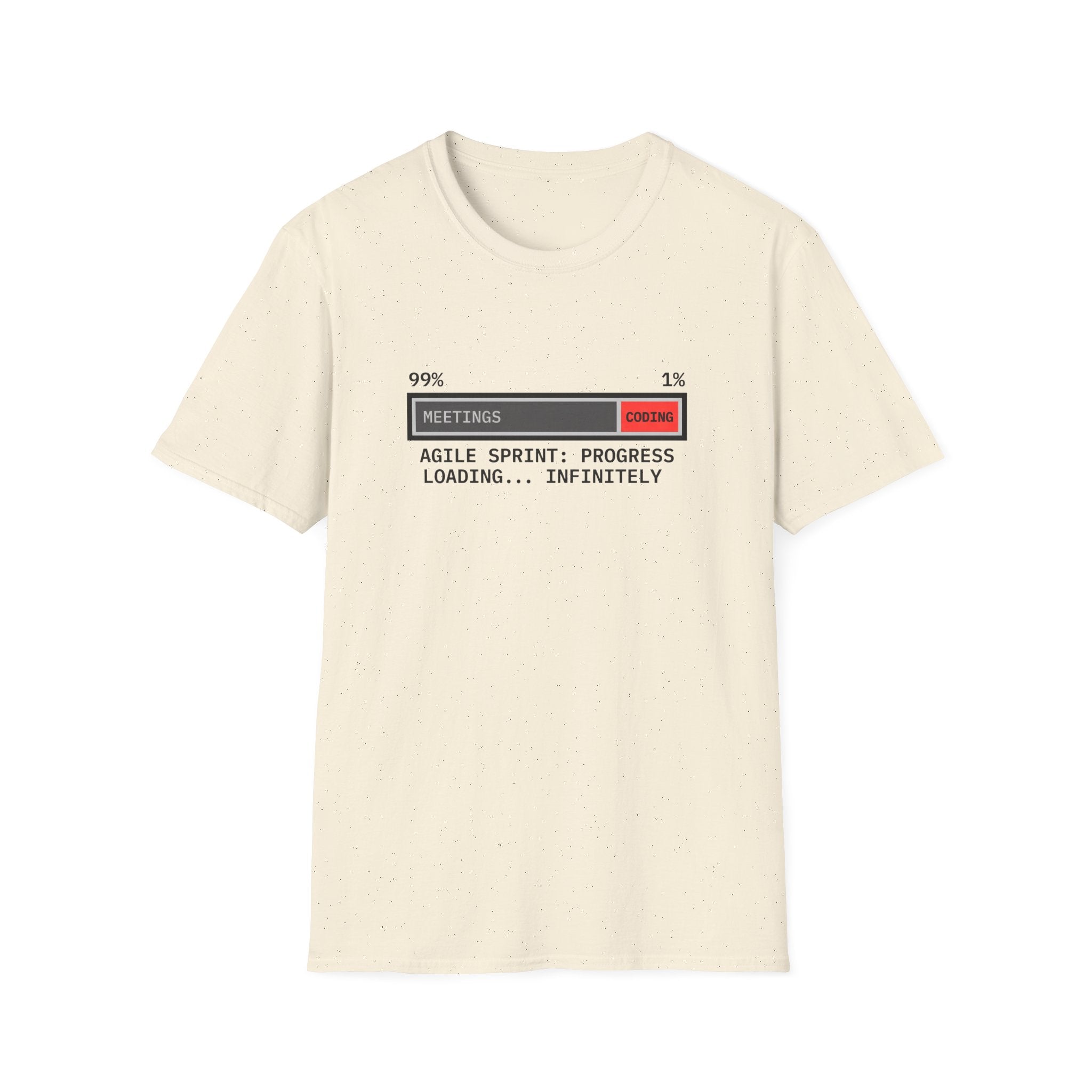 Agile Sprint Progress, Loading Infinitely T-Shirt