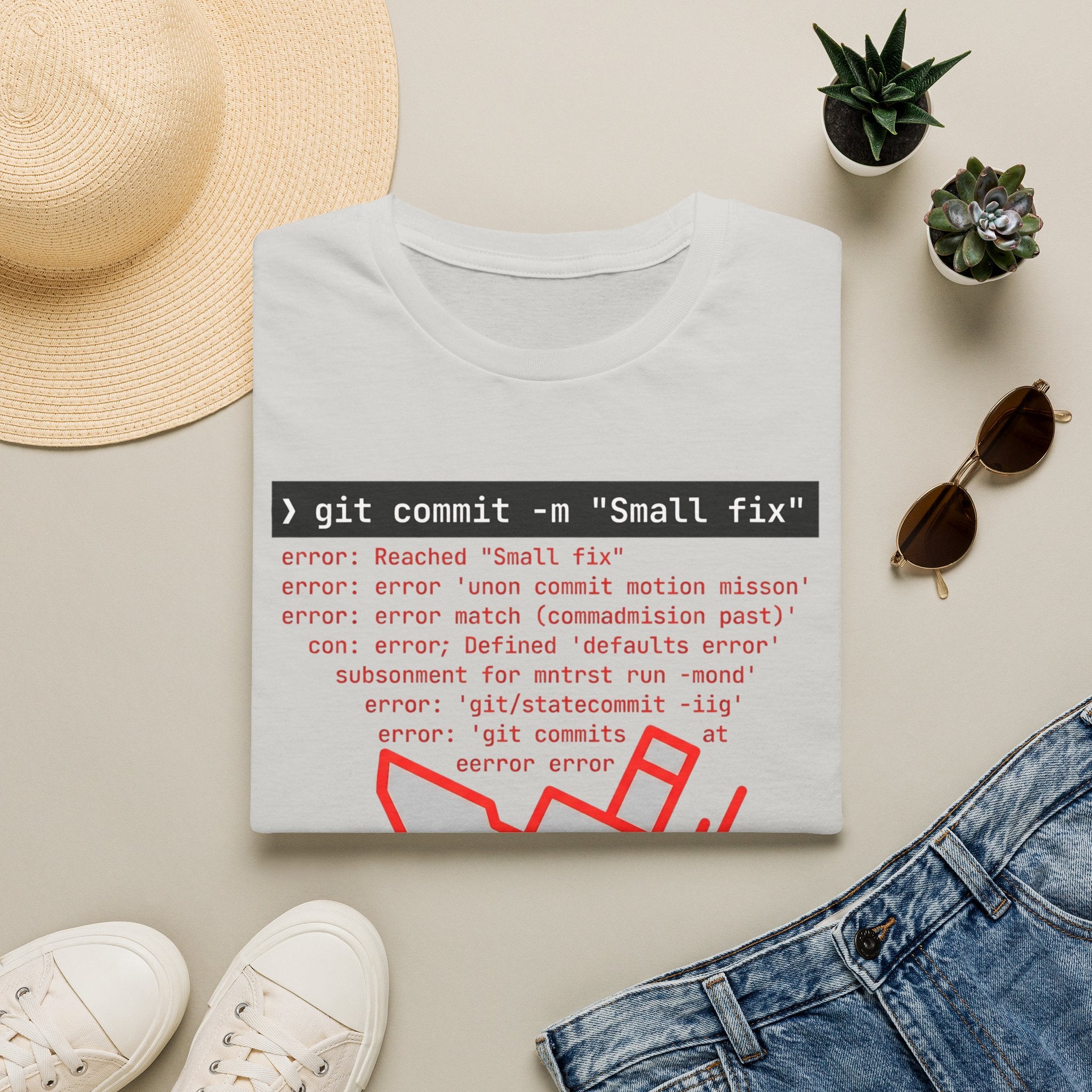 git commit -m small fix T-Shirt