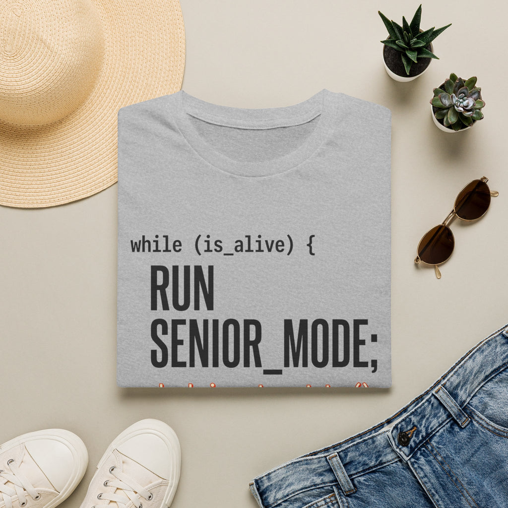 while is alive run senior mode T-Shirt