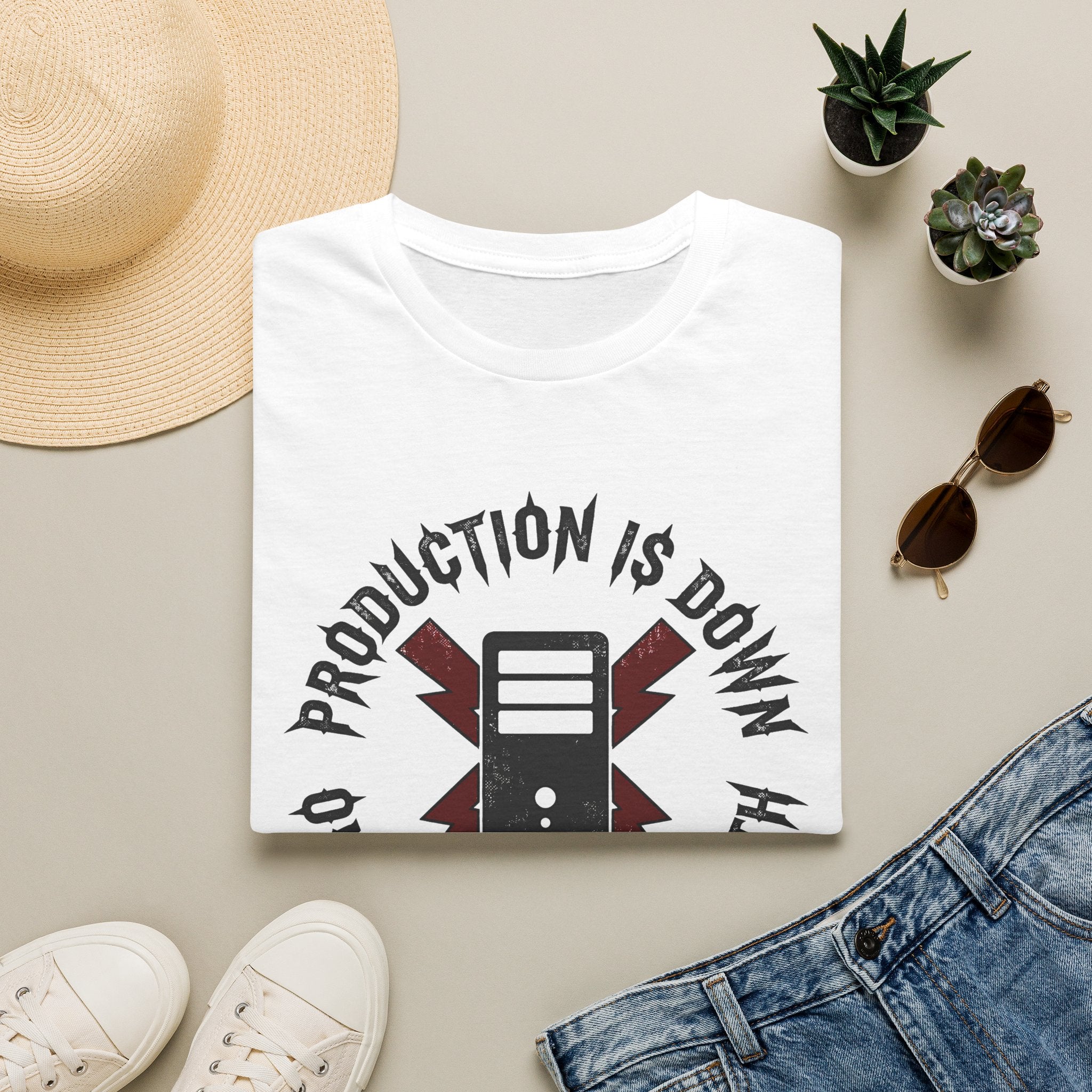 Production is down, on-call until death T-Shirt