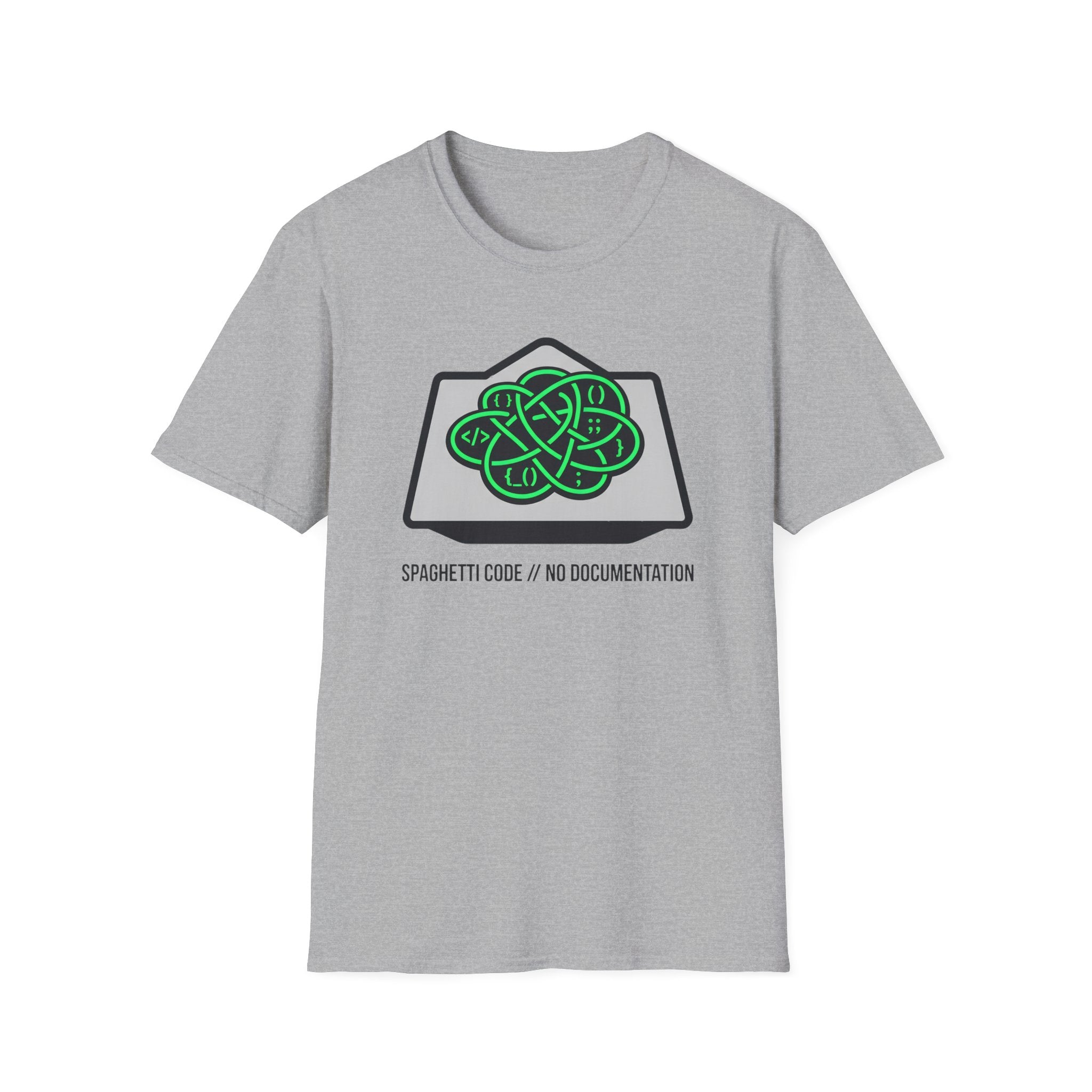 Spaghetti Code No Documentation T-Shirt