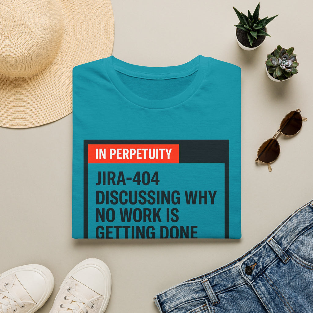 JIRA 404 - Discussion why no work is done T-Shirt