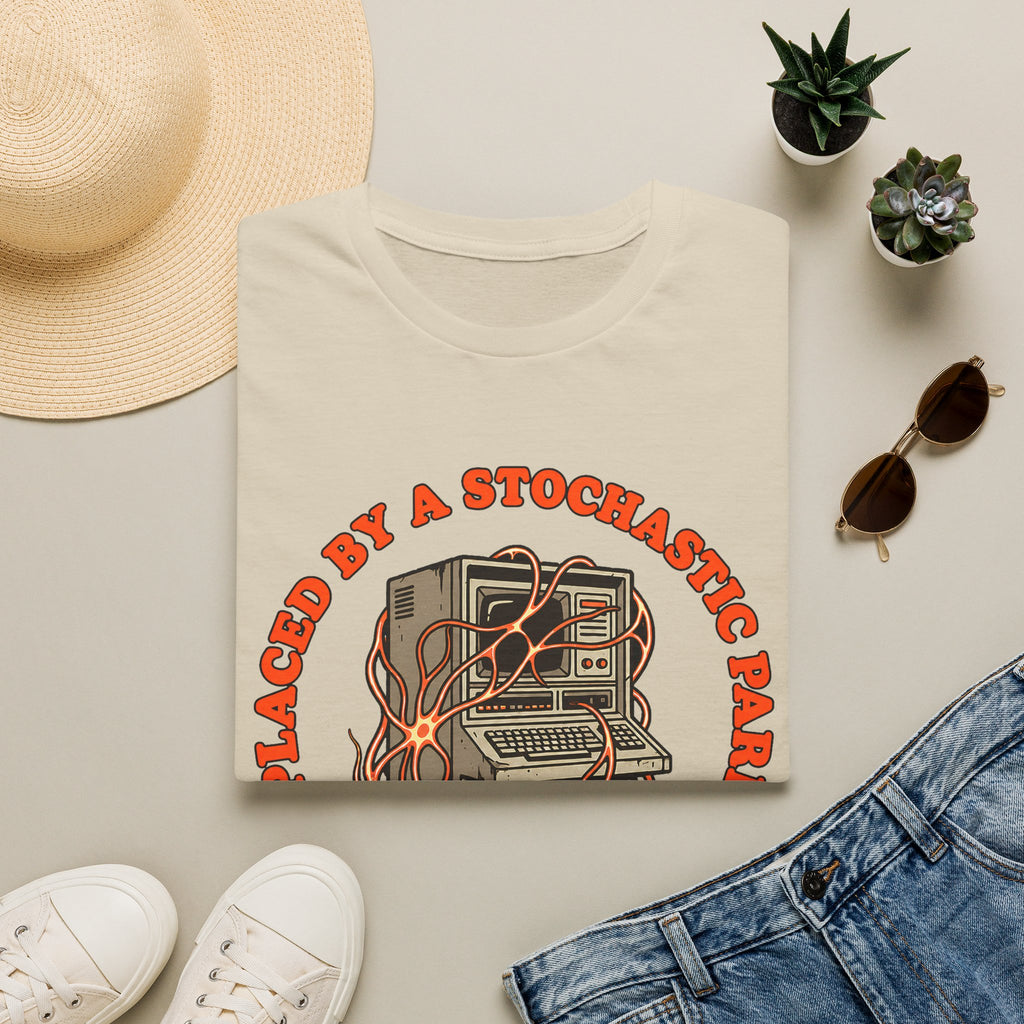 Replaced by a stochastic parrot T-Shirt