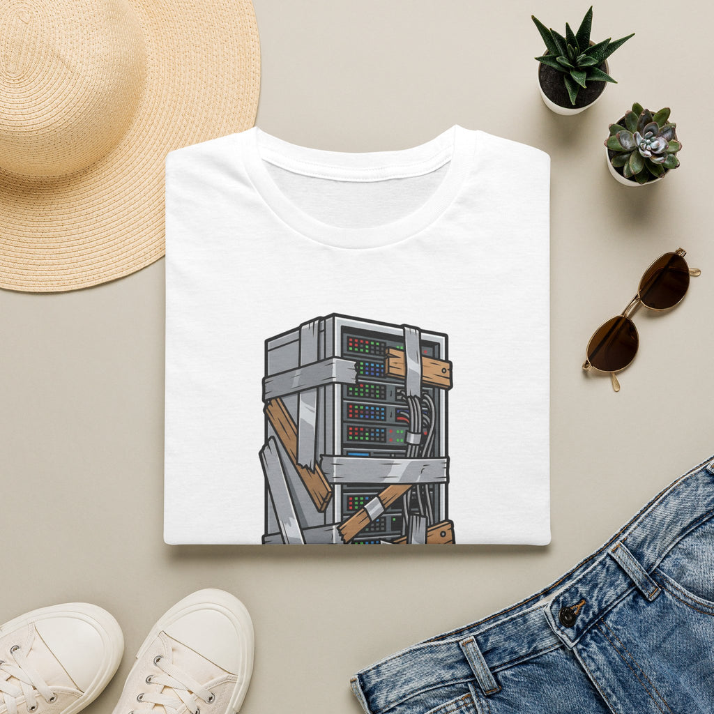 Held together by hope and technical debt T-Shirt