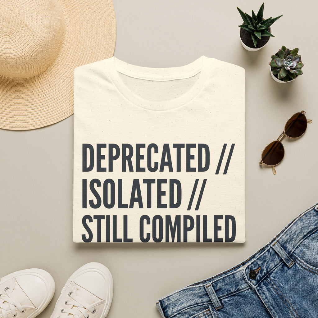 Deprecated Isolated Still compiled - exhausted T-Shirt