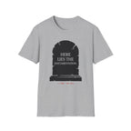 Here lies the documentation T-Shirt
