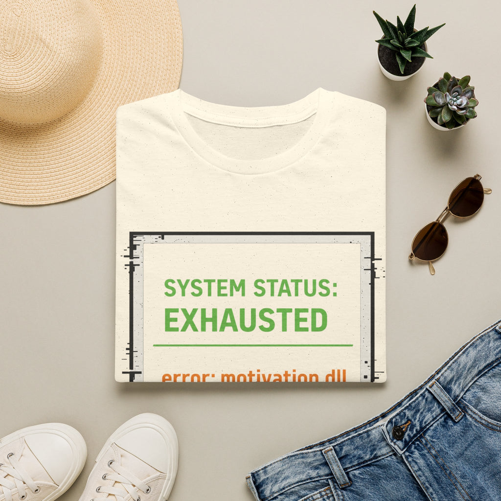 System Status Exhausted T-Shirt