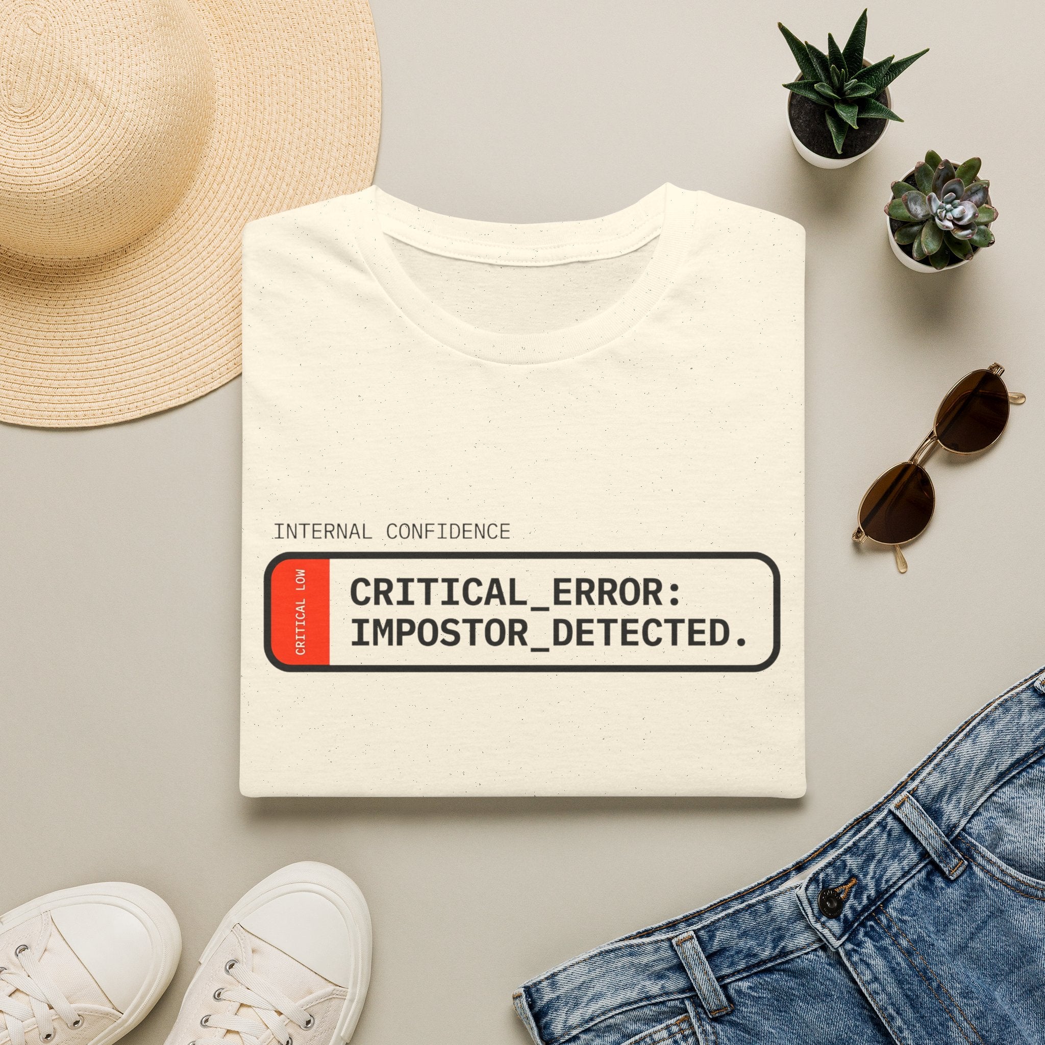 Critical Error Impostor detected T-Shirt