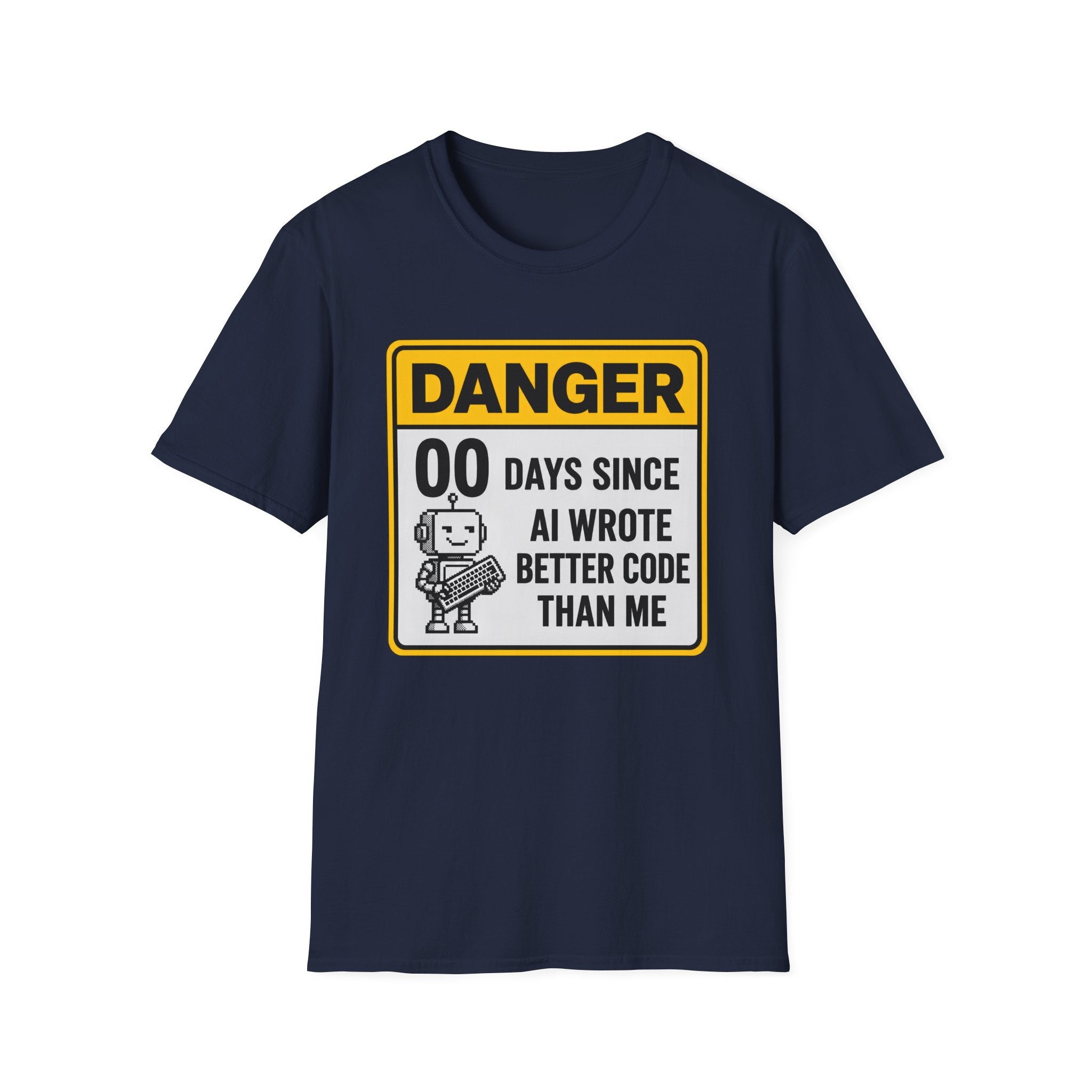00 Days AI Coded T-Shirt
