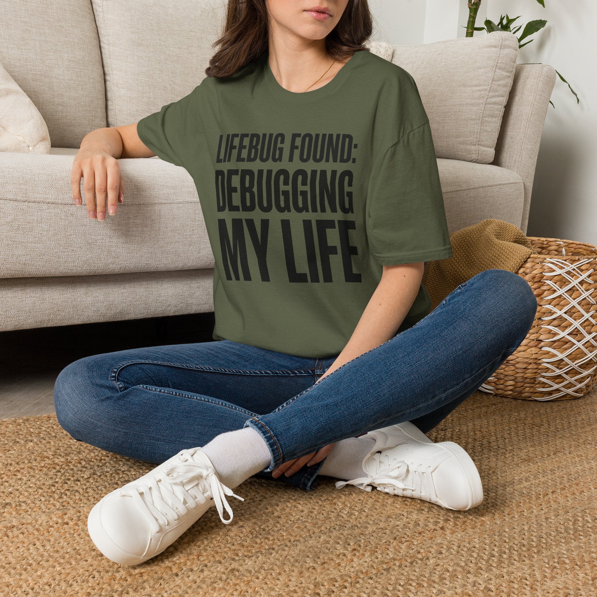 Lifebug found: debugging my life T-Shirt