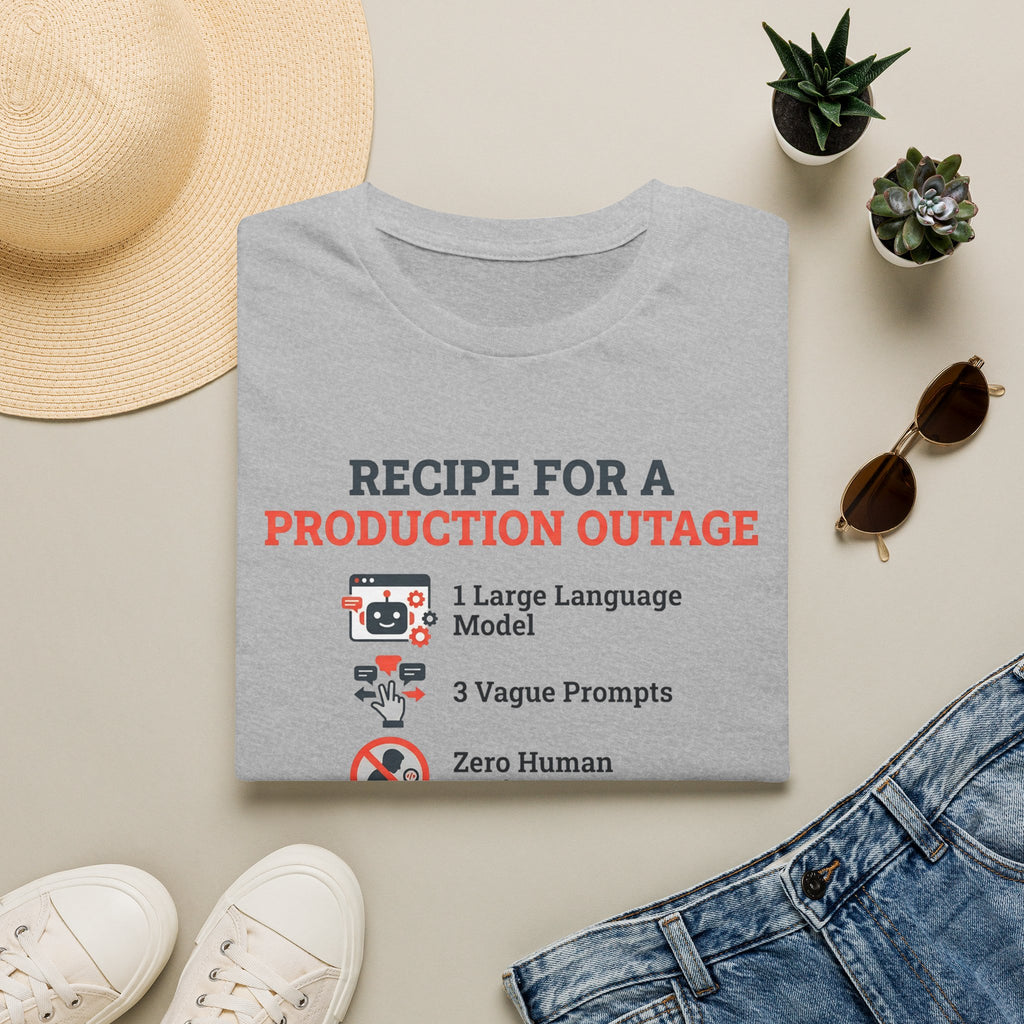 Recipe for a production outage T-Shirt