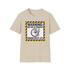 Warning: meeting in progress, productivity 0% T-Shirt