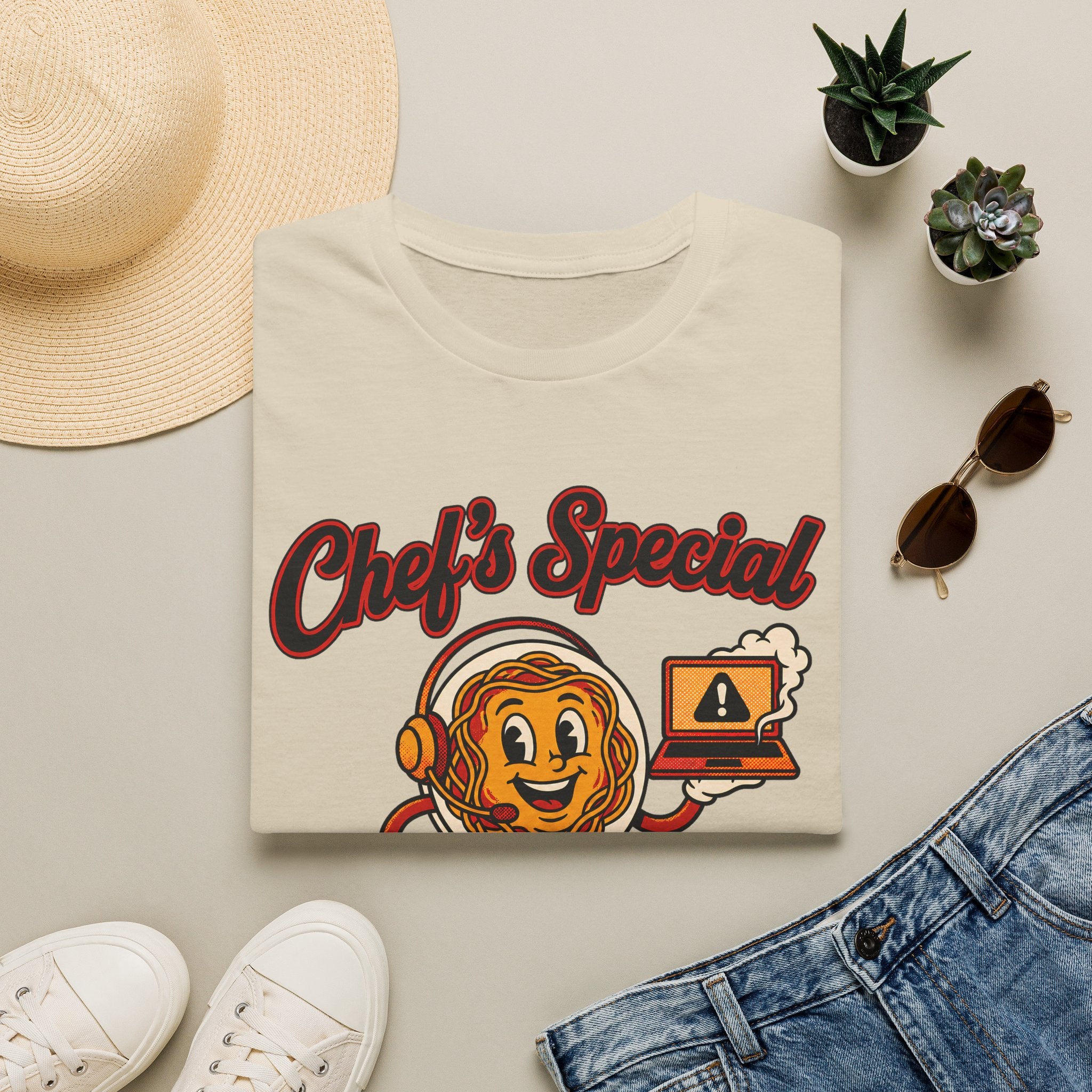 Chef's Special Organic Spaghetti Code T-Shirt