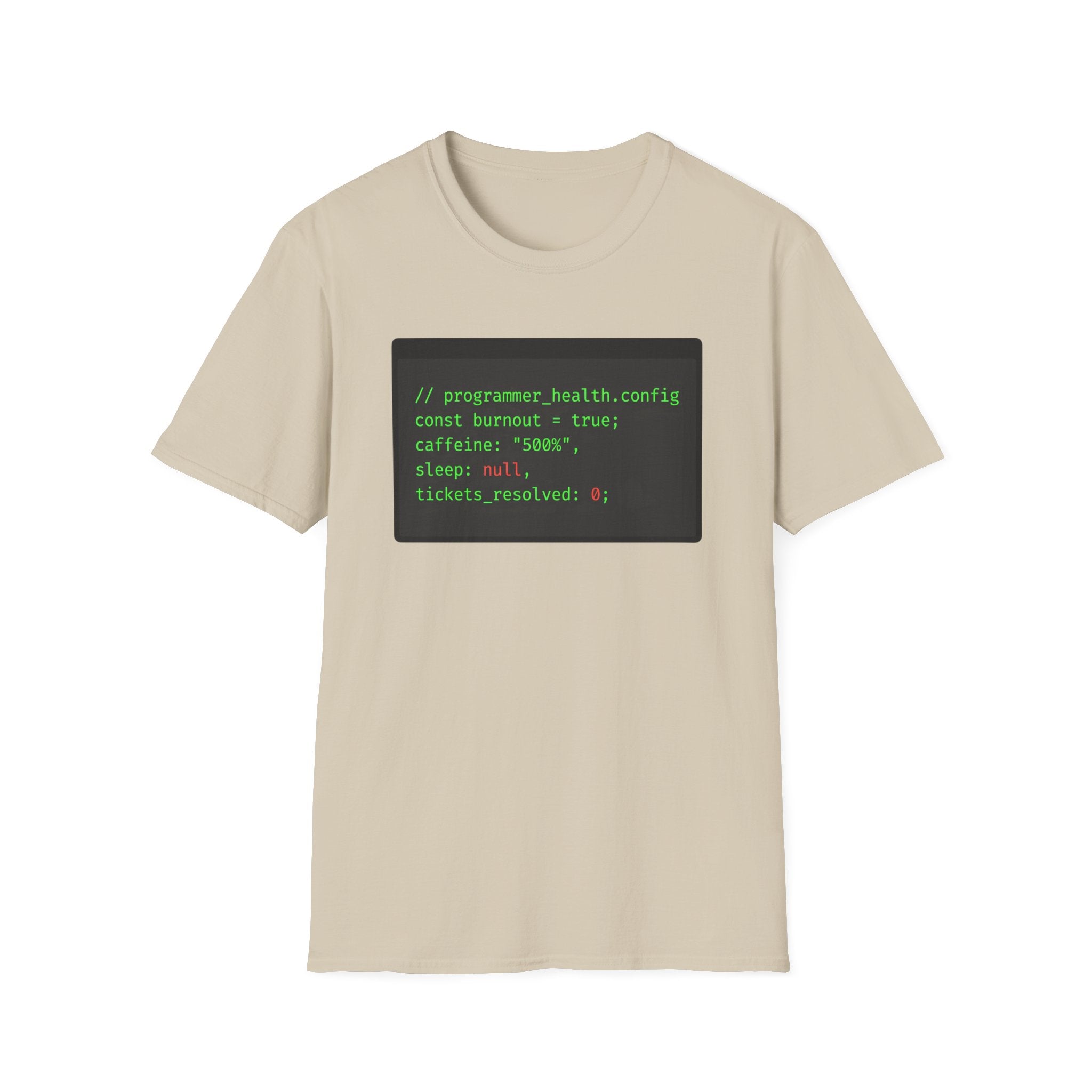 Programmer health config T-Shirt