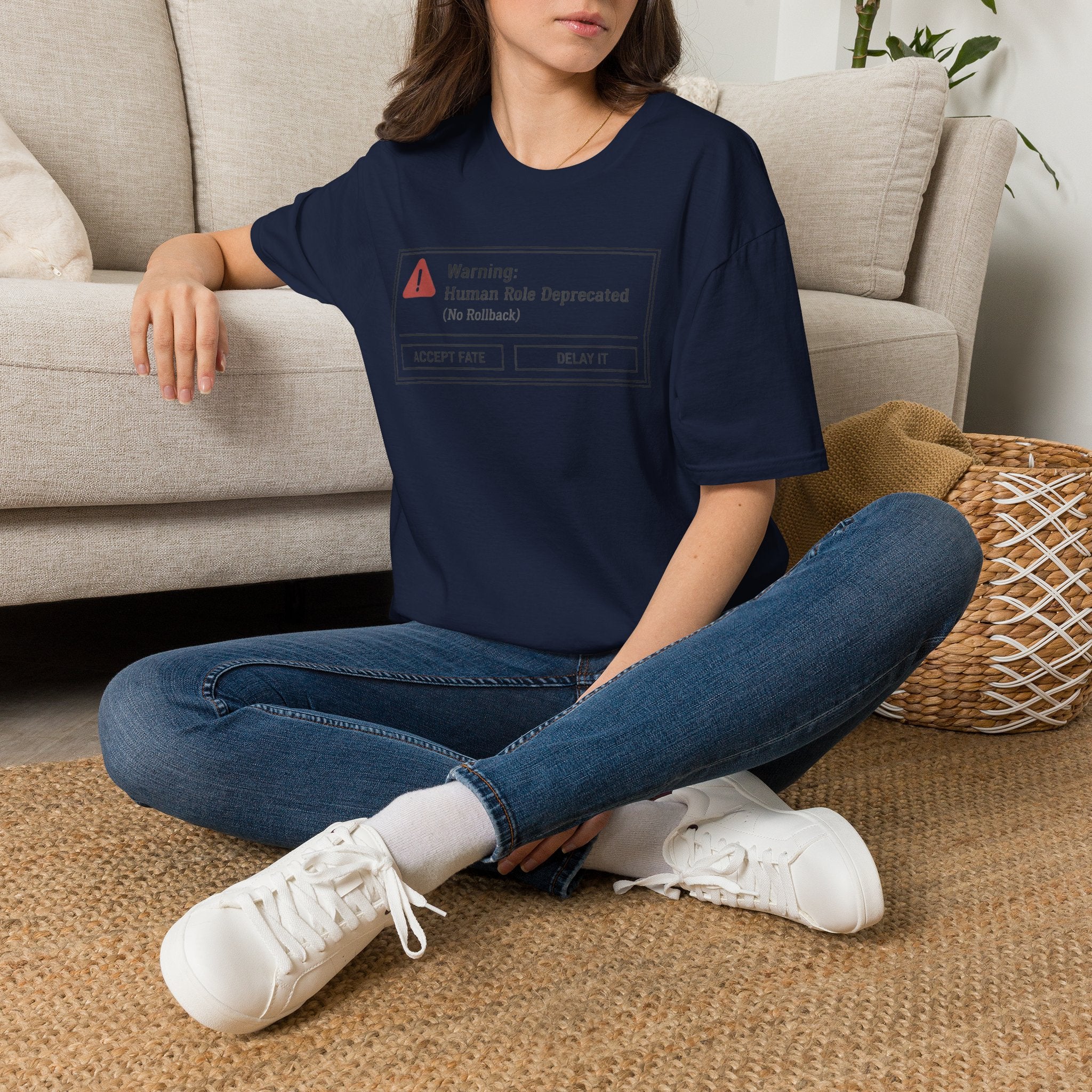 Warning - Human role deprecated T-Shirt