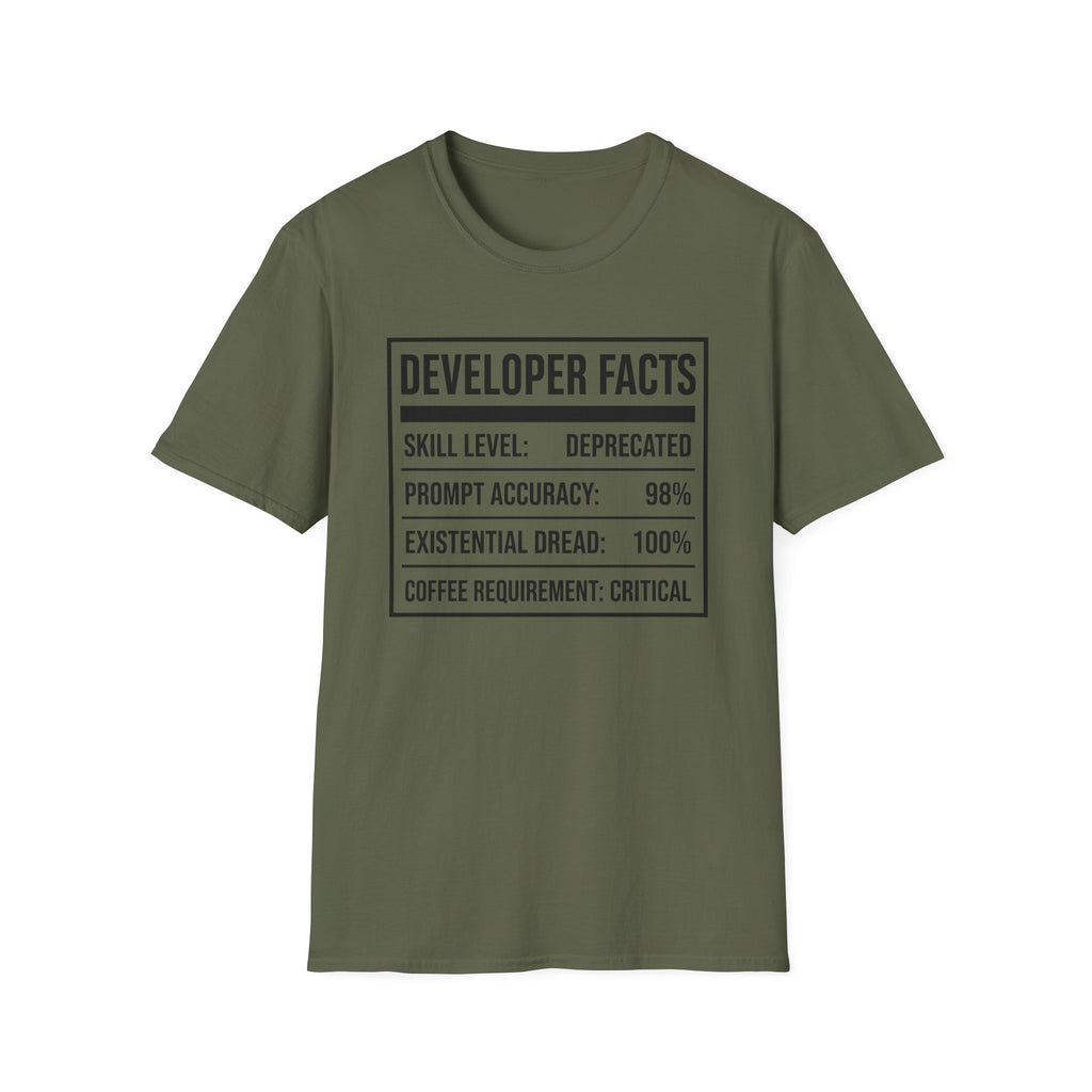 Developer facts v01 T-Shirt
