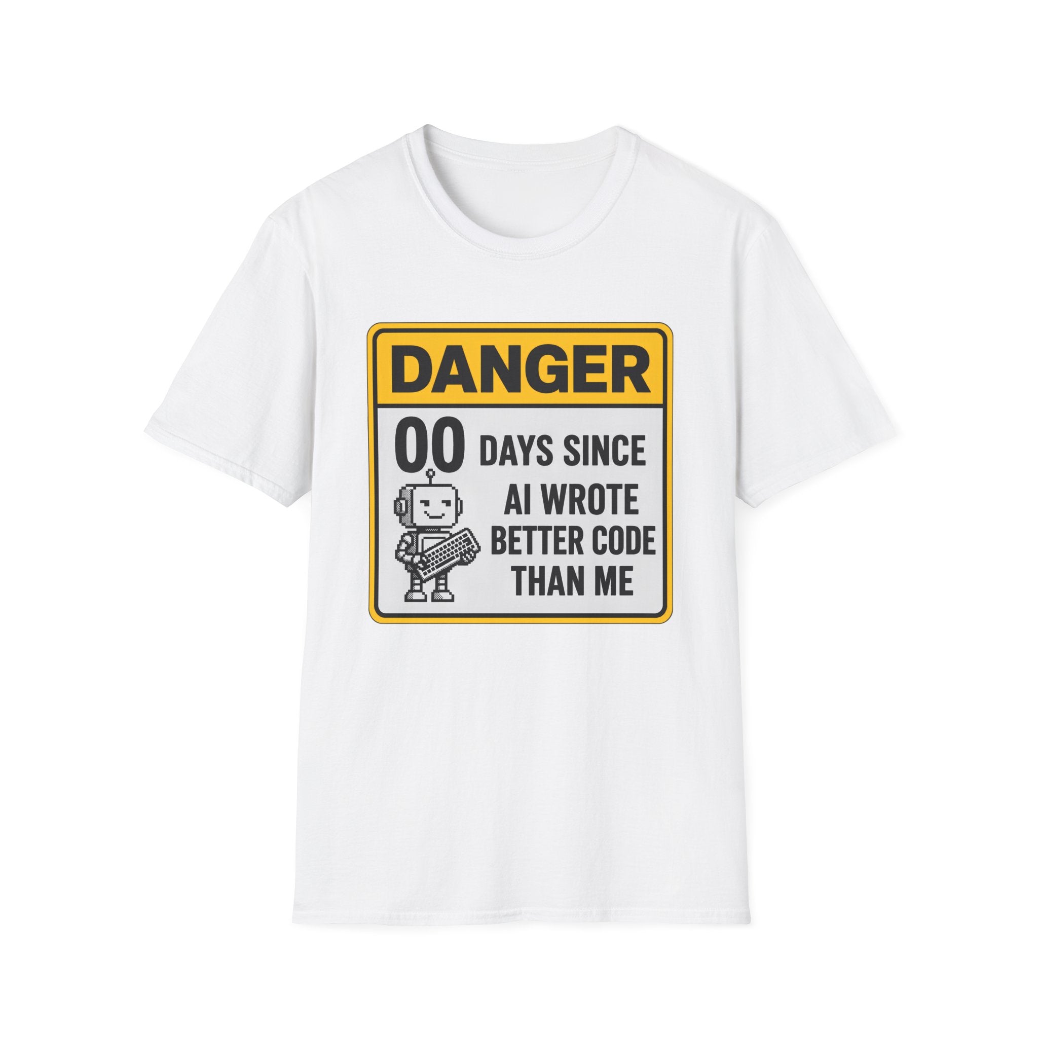 00 Days AI Coded T-Shirt