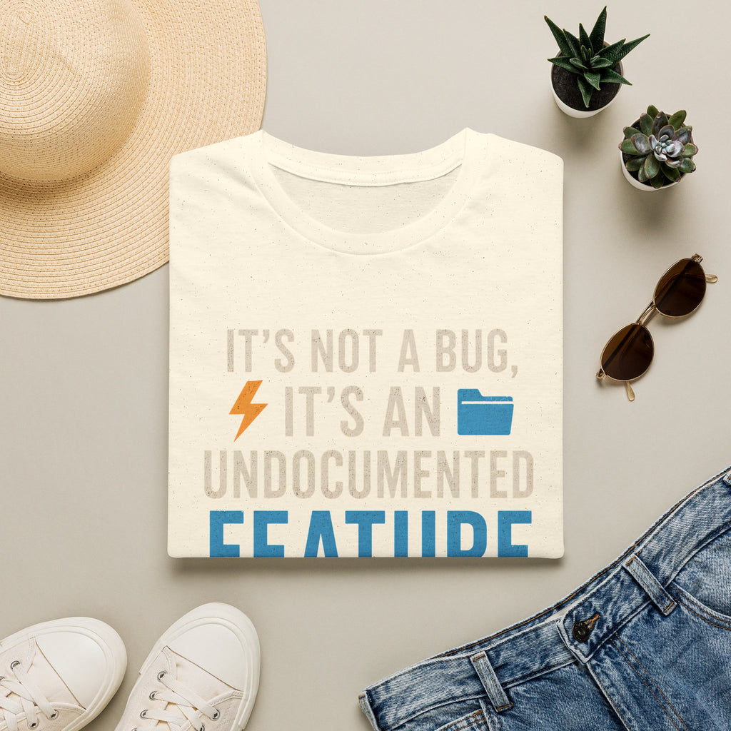 It's not a bug, it's an undocumented feature T-Shirt