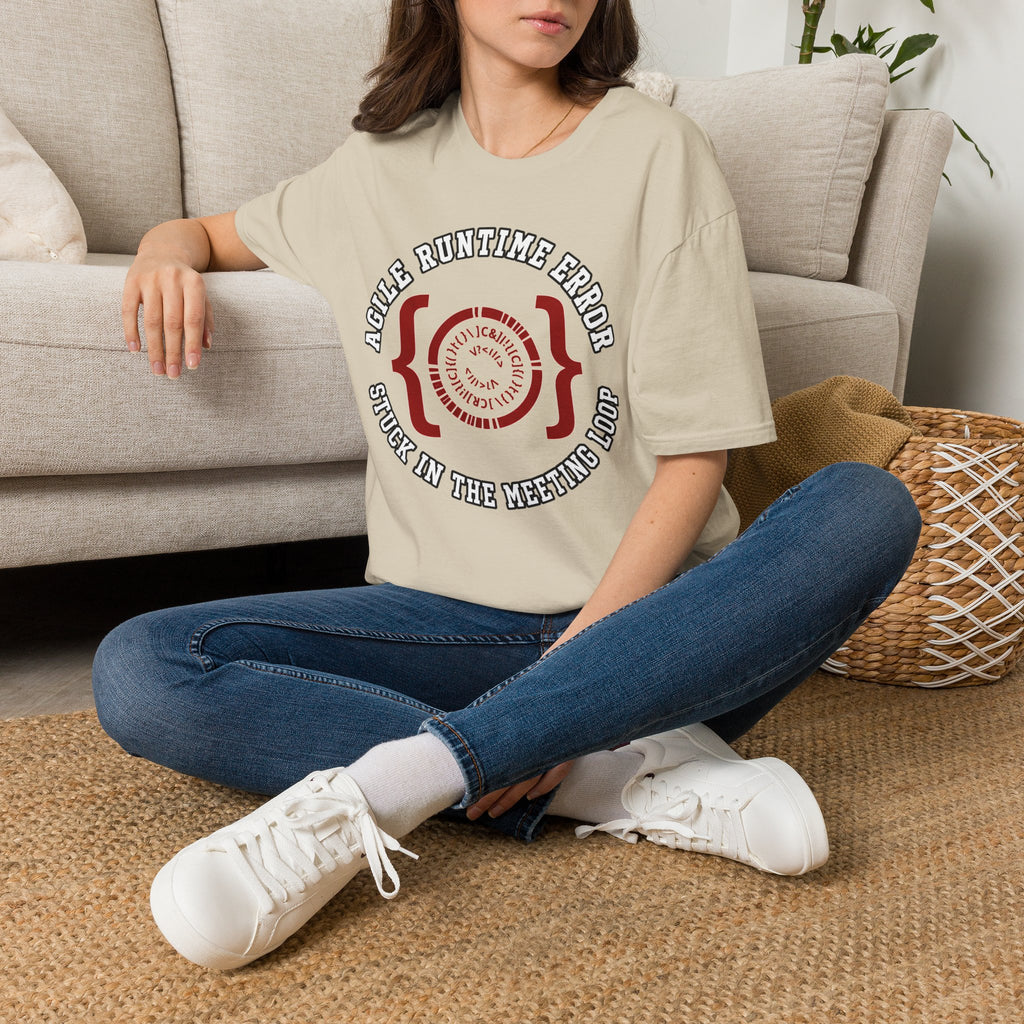 Agile Runtime Error, Stuck In The Meeting Loop T-Shirt