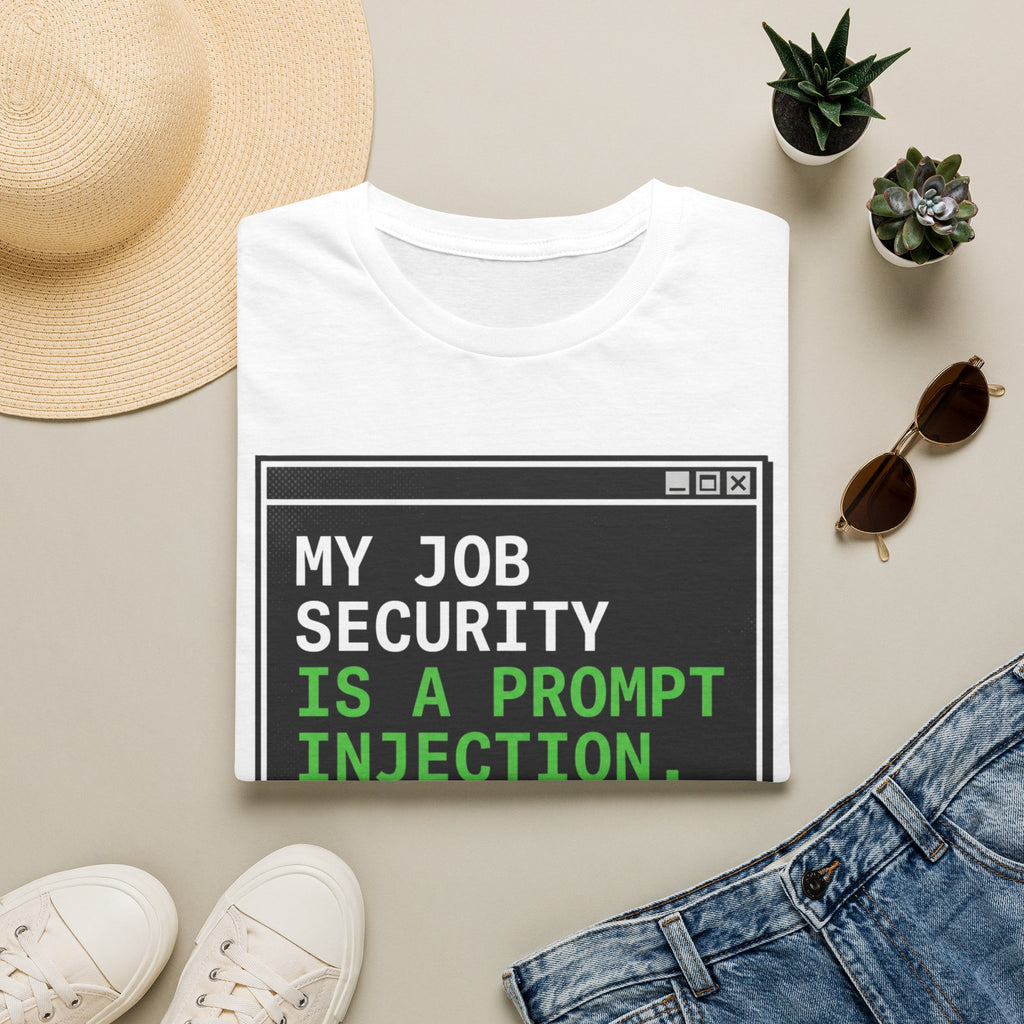Job security - prompt injection T-Shirt