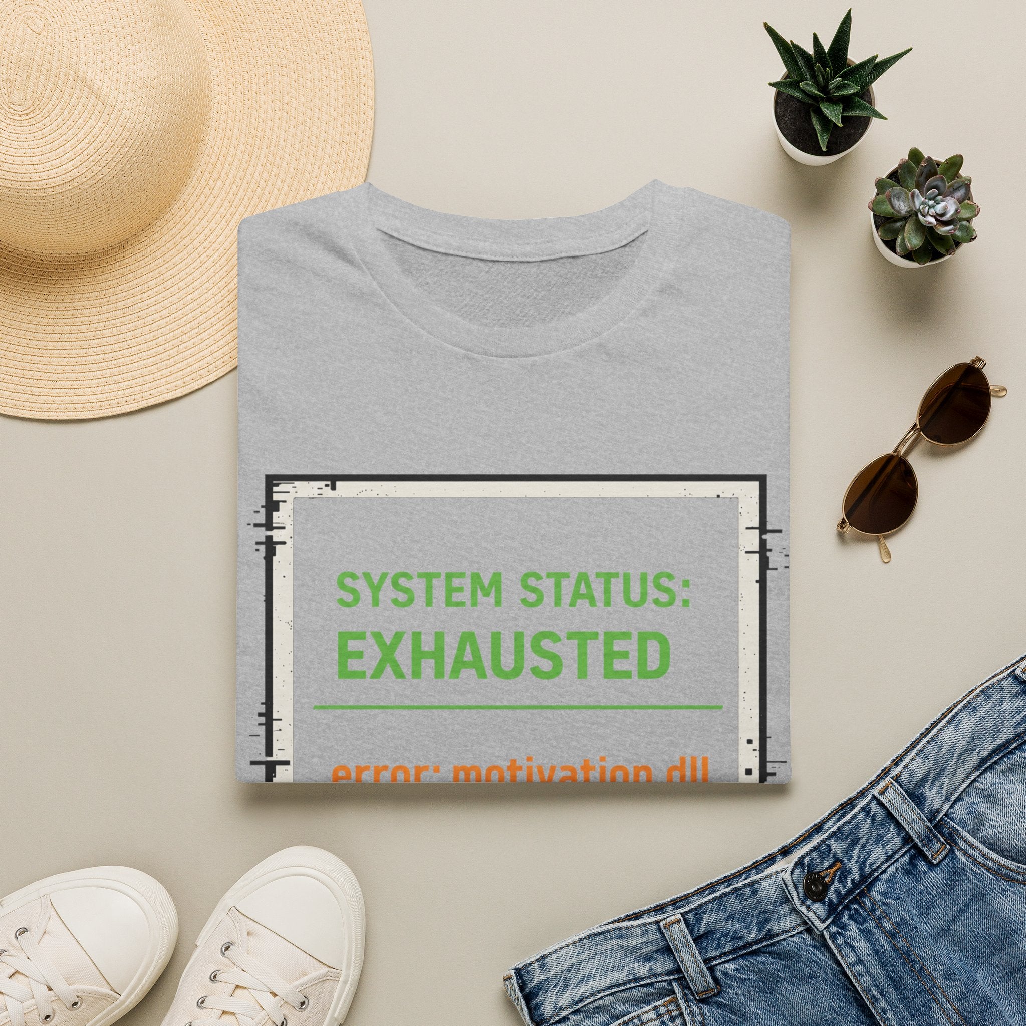 System Status Exhausted T-Shirt