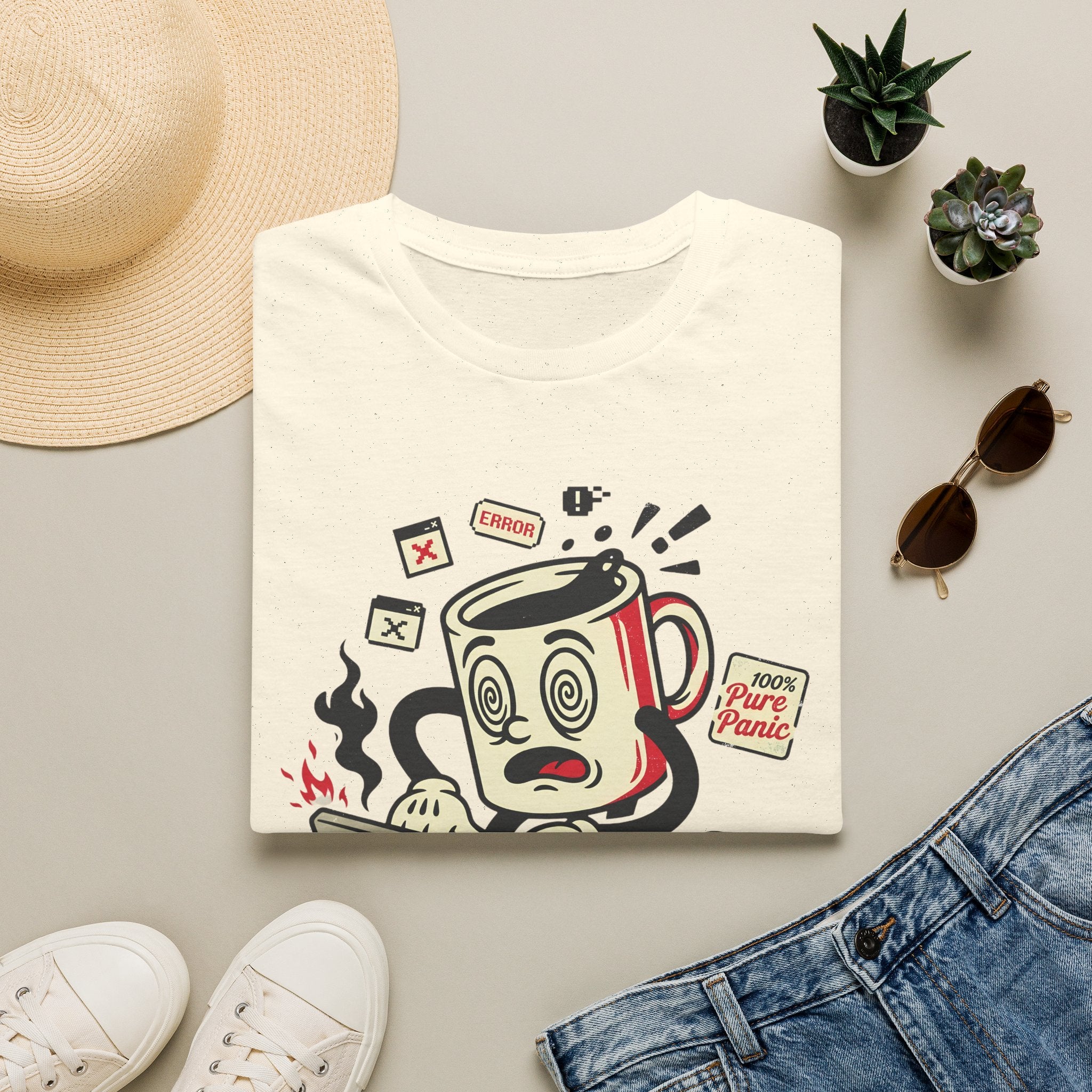 Error Code 100% Pure Panic T-Shirt