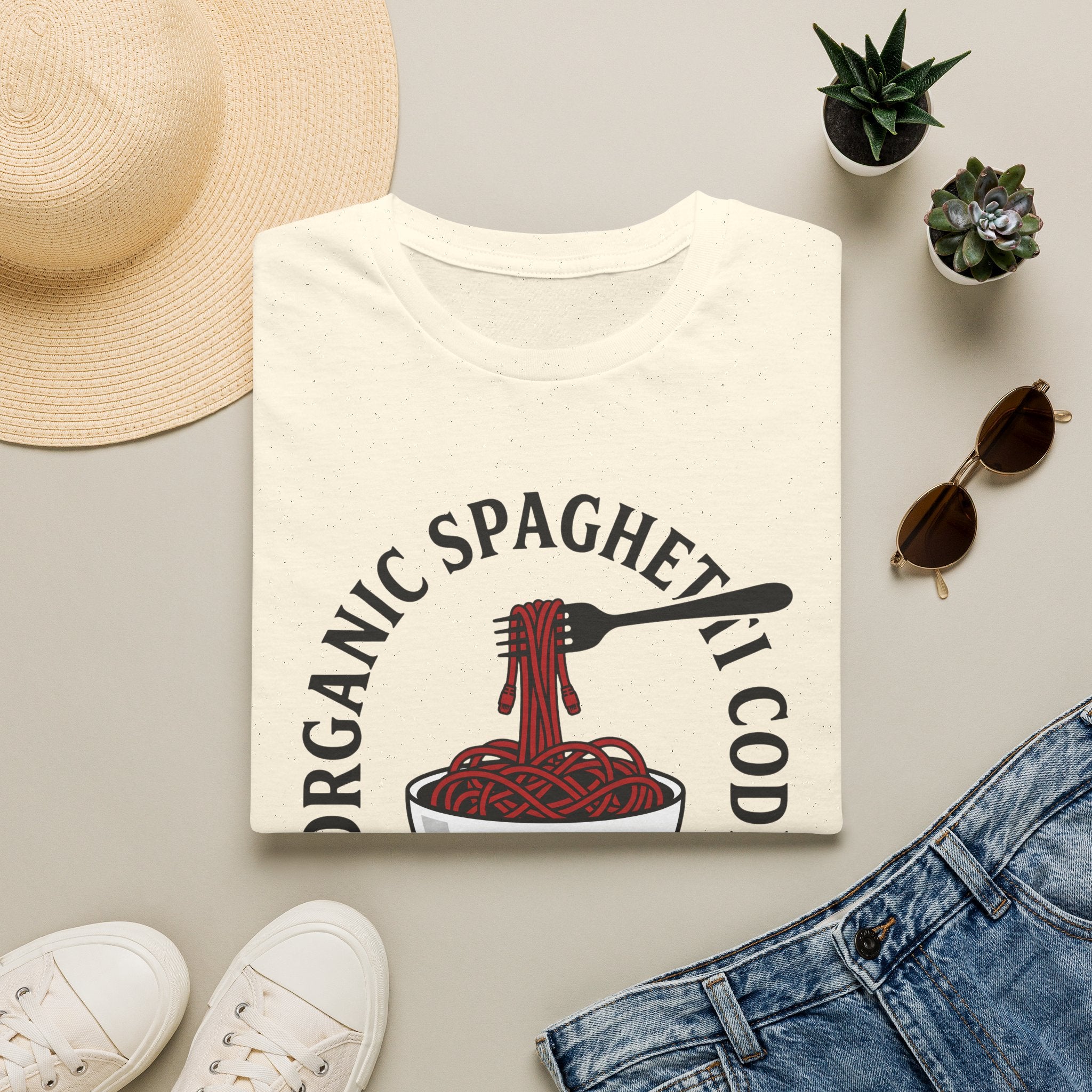 Organic Spaghetti Code 100% Non-Refactored T-Shirt