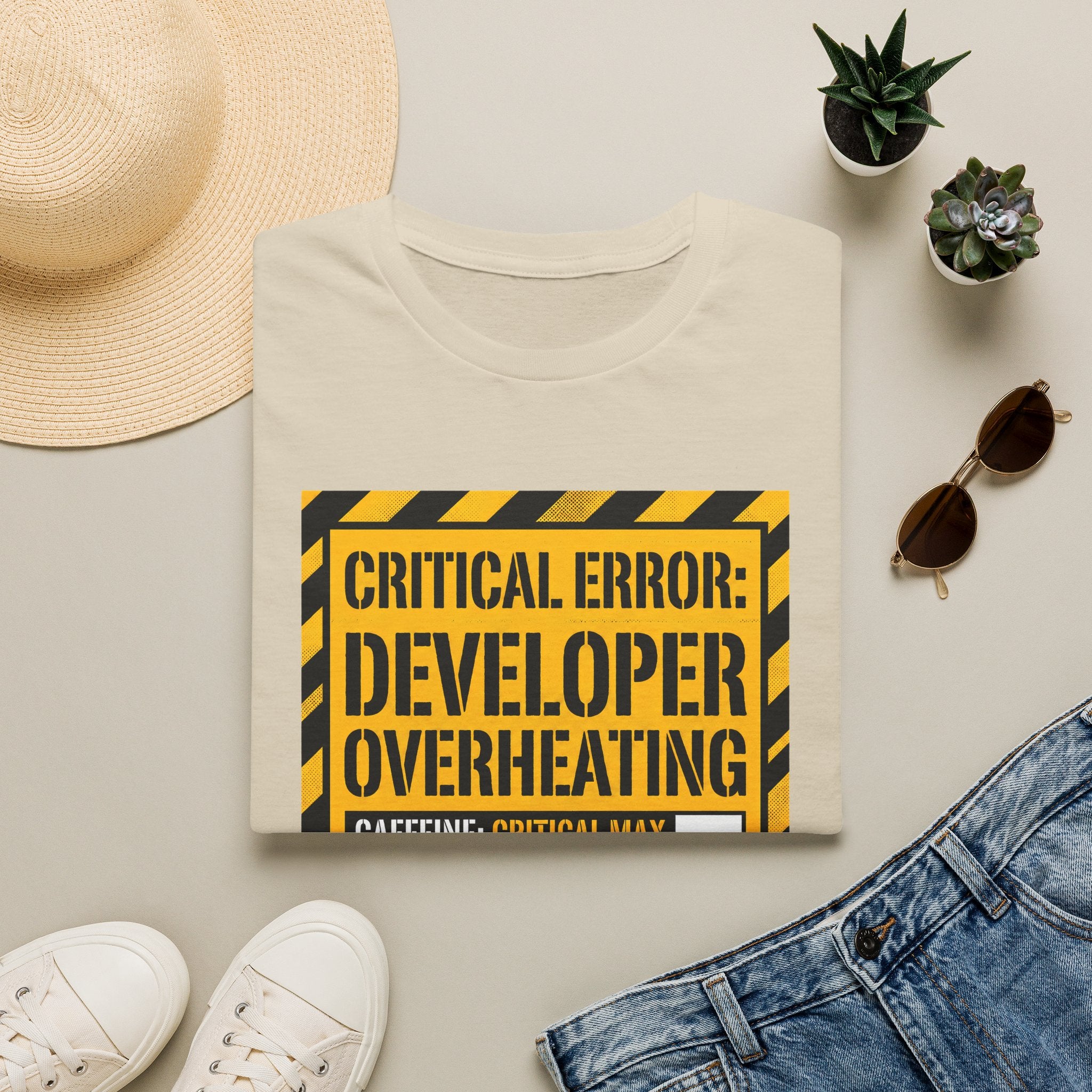 Critical error, developer overheating T-Shirt