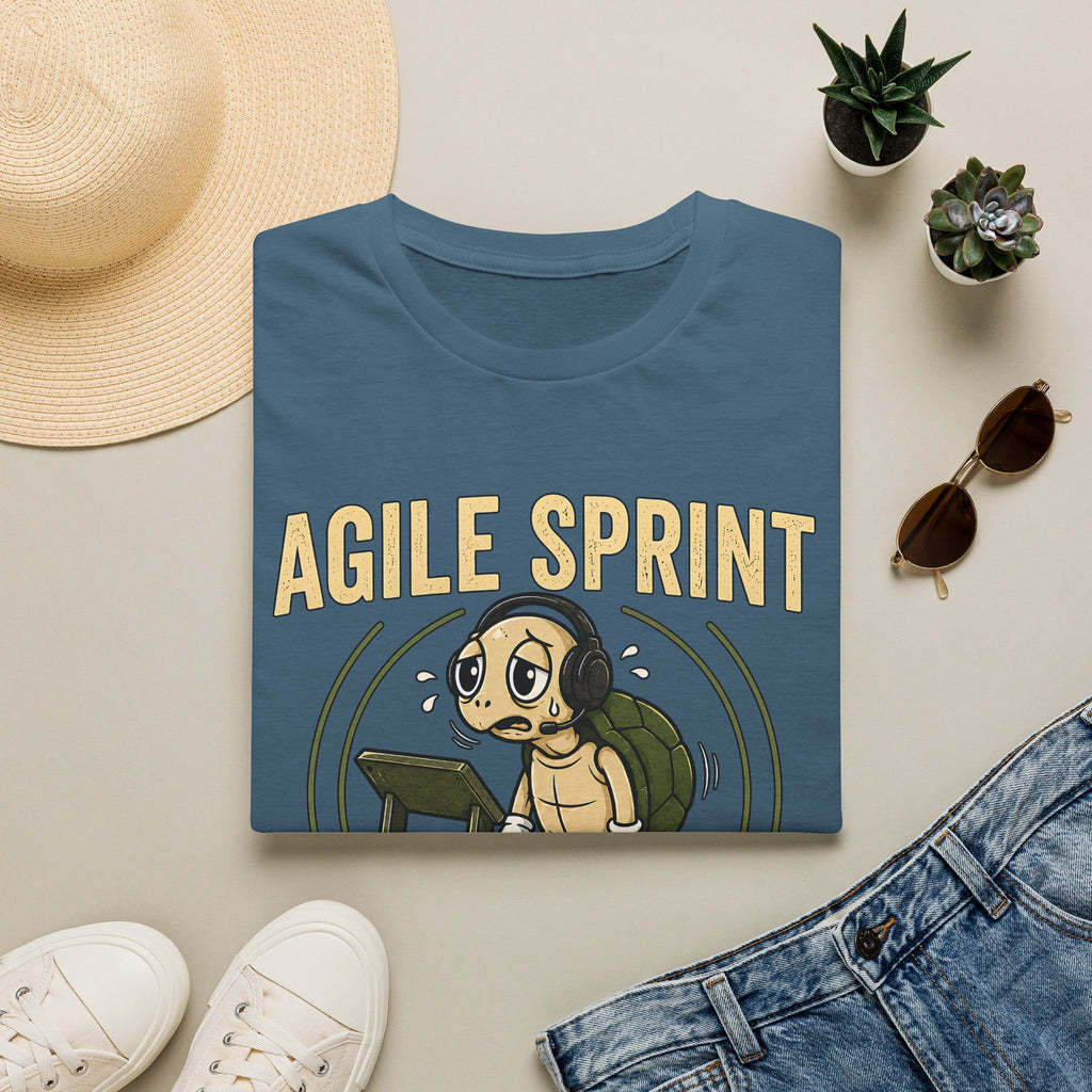 Agile Sprint Club, Moving Nowhere Fast v03 T-Shirt