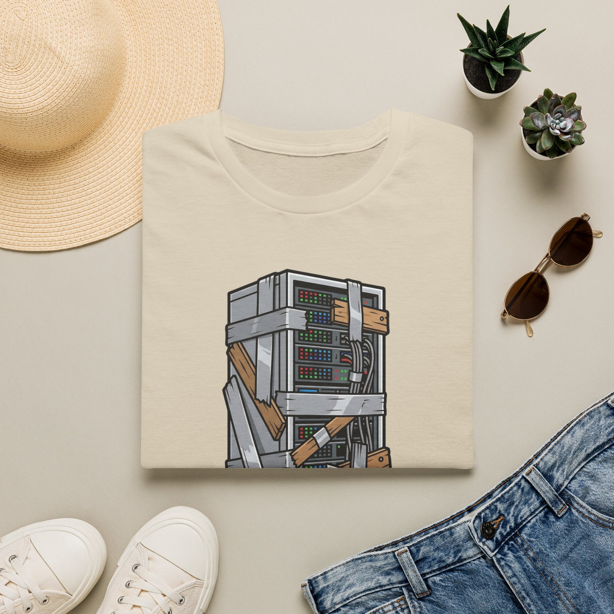 Held together by hope and technical debt T-Shirt