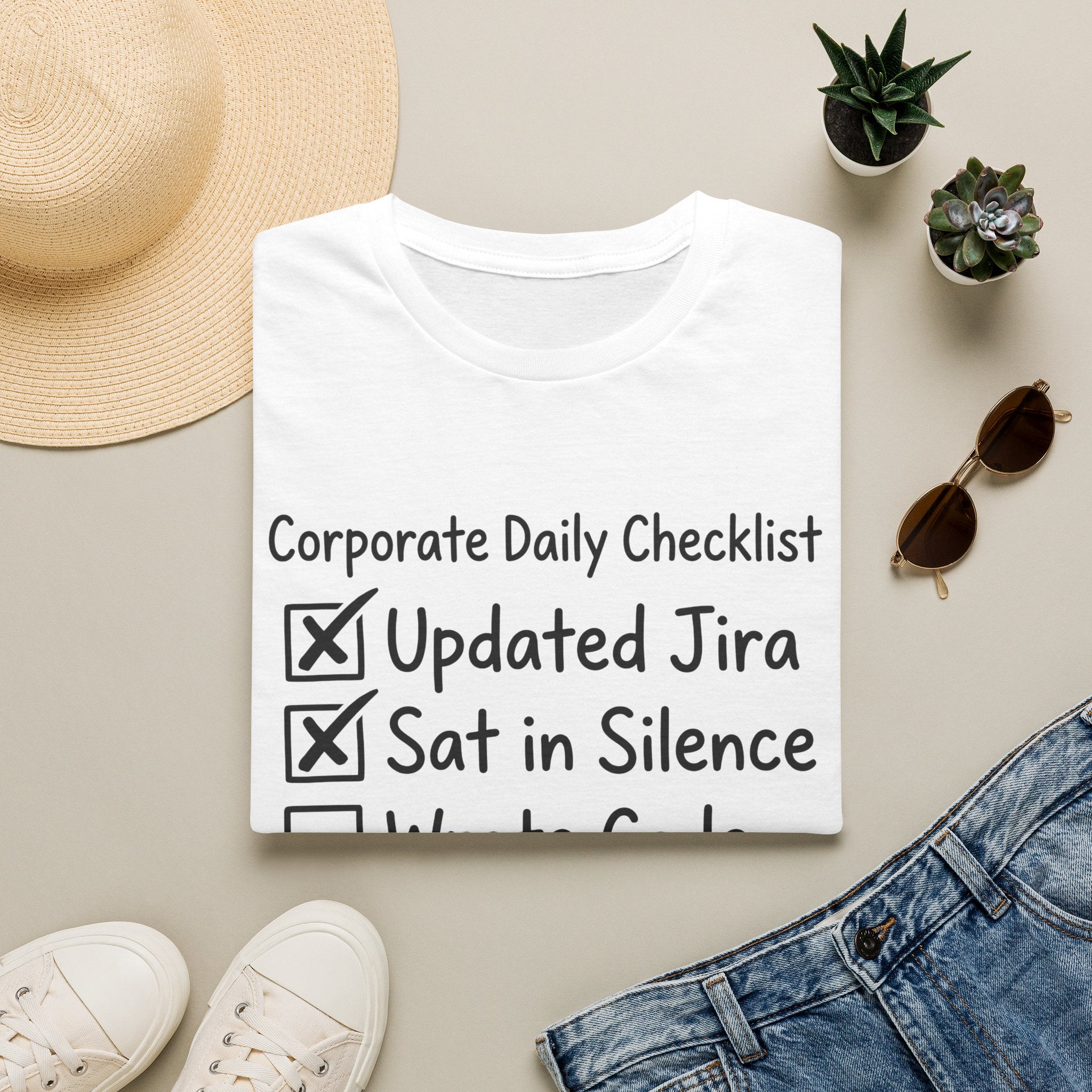 Corporate daily checklist T-Shirt