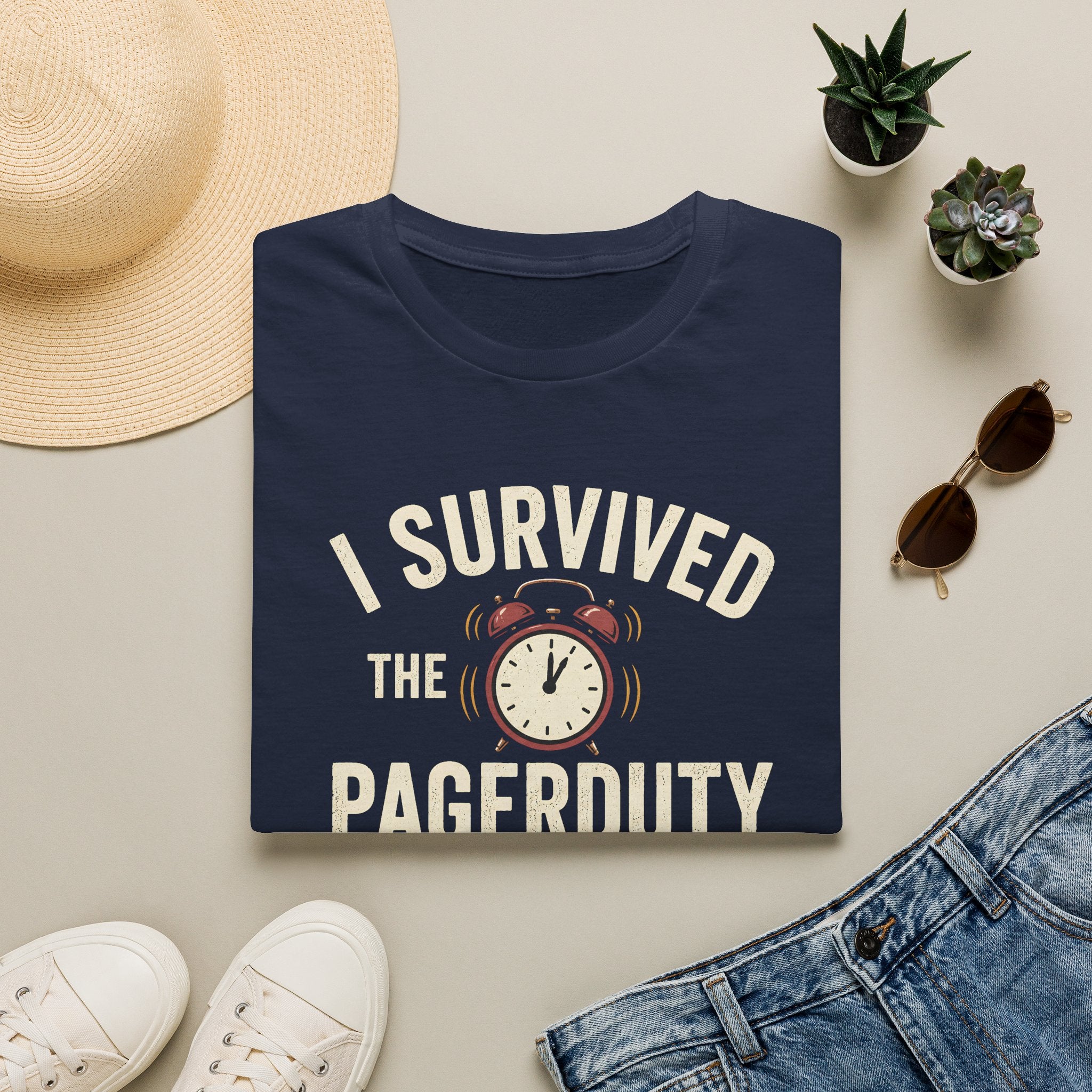 I survived the pagerduty call T-Shirt