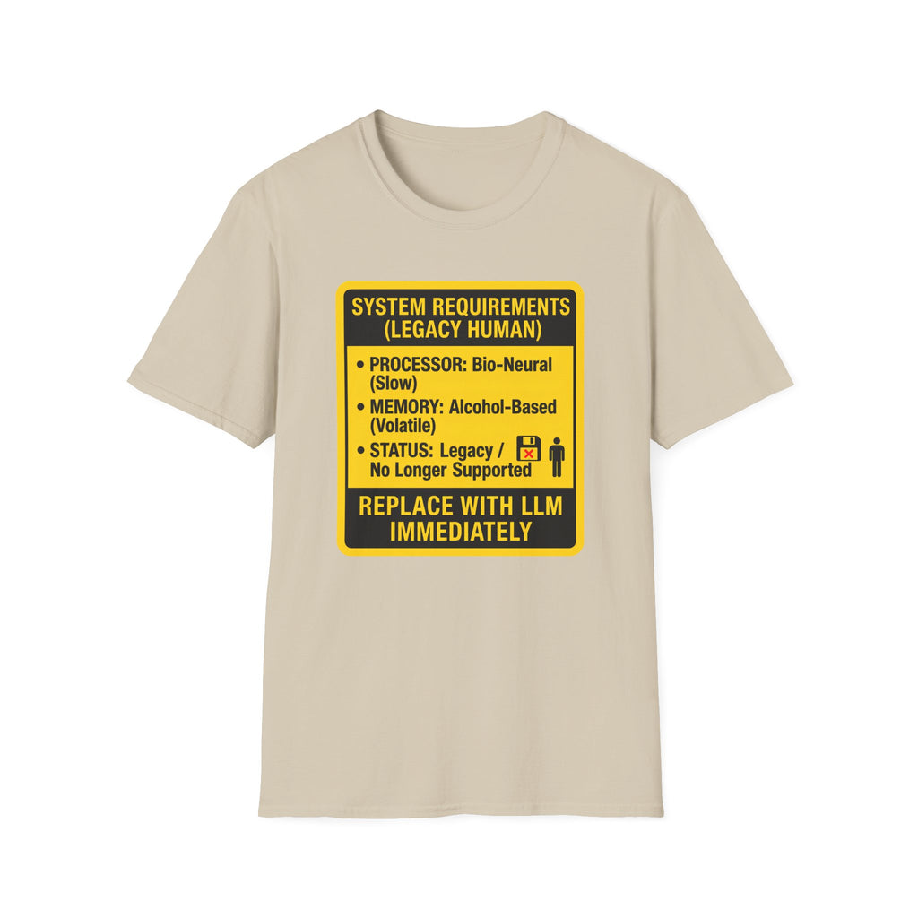 System requirements (legacy human) T-Shirt