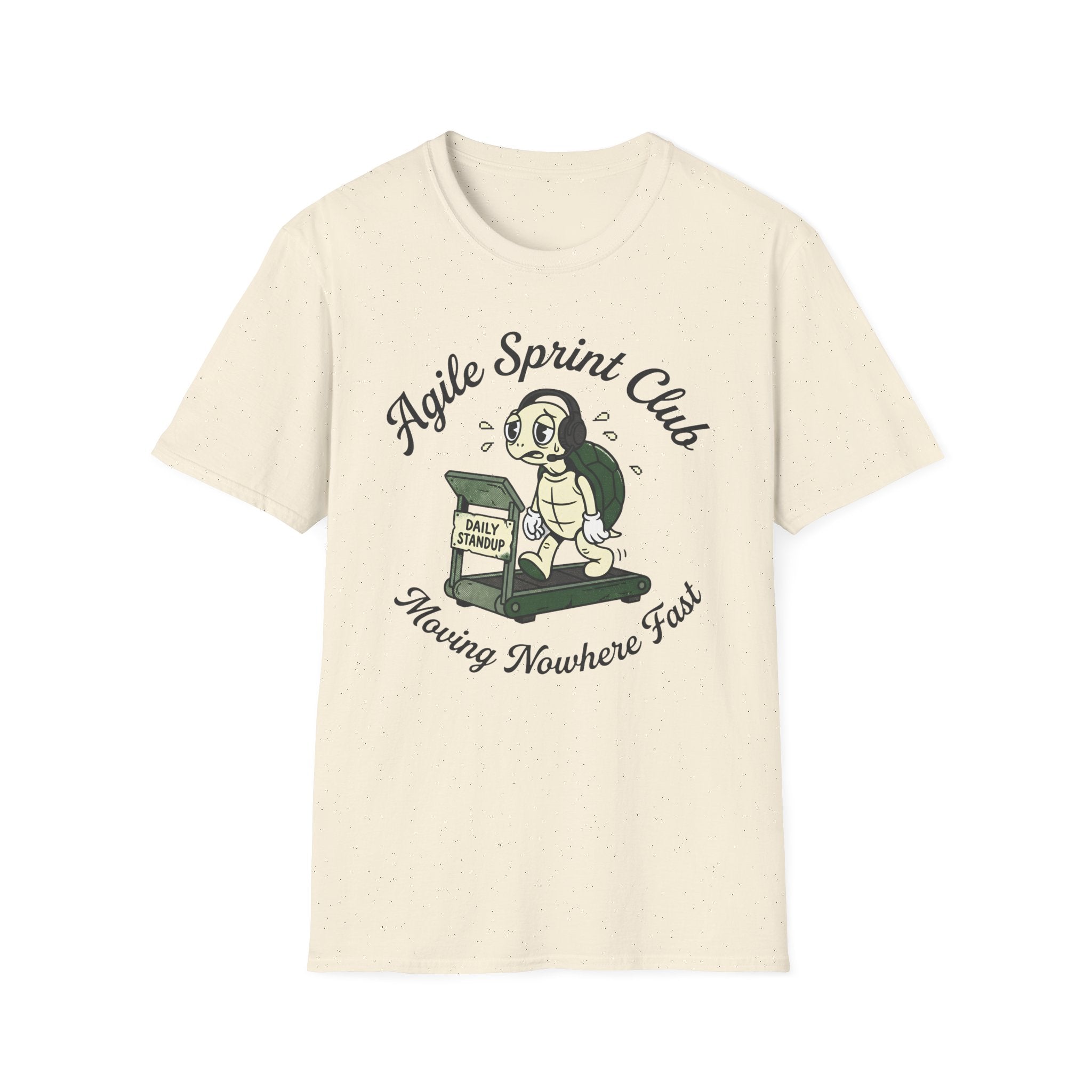 Agile Sprint Club, Moving Nowhere Fast v02 T-Shirt