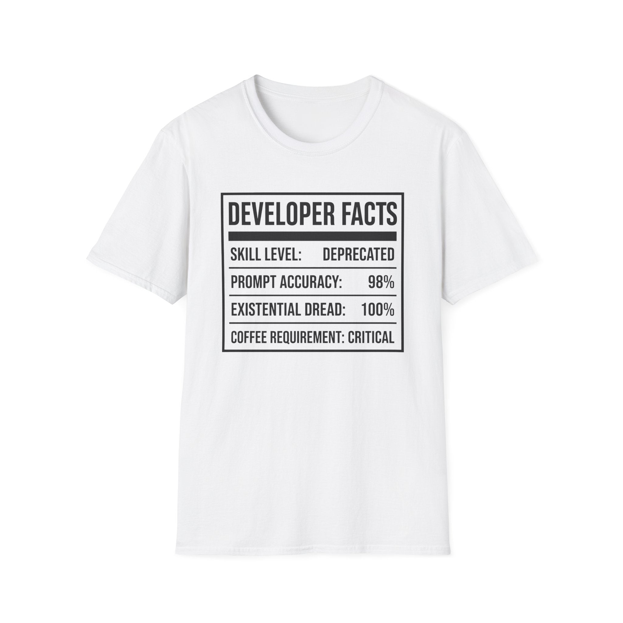 Developer facts v01 T-Shirt
