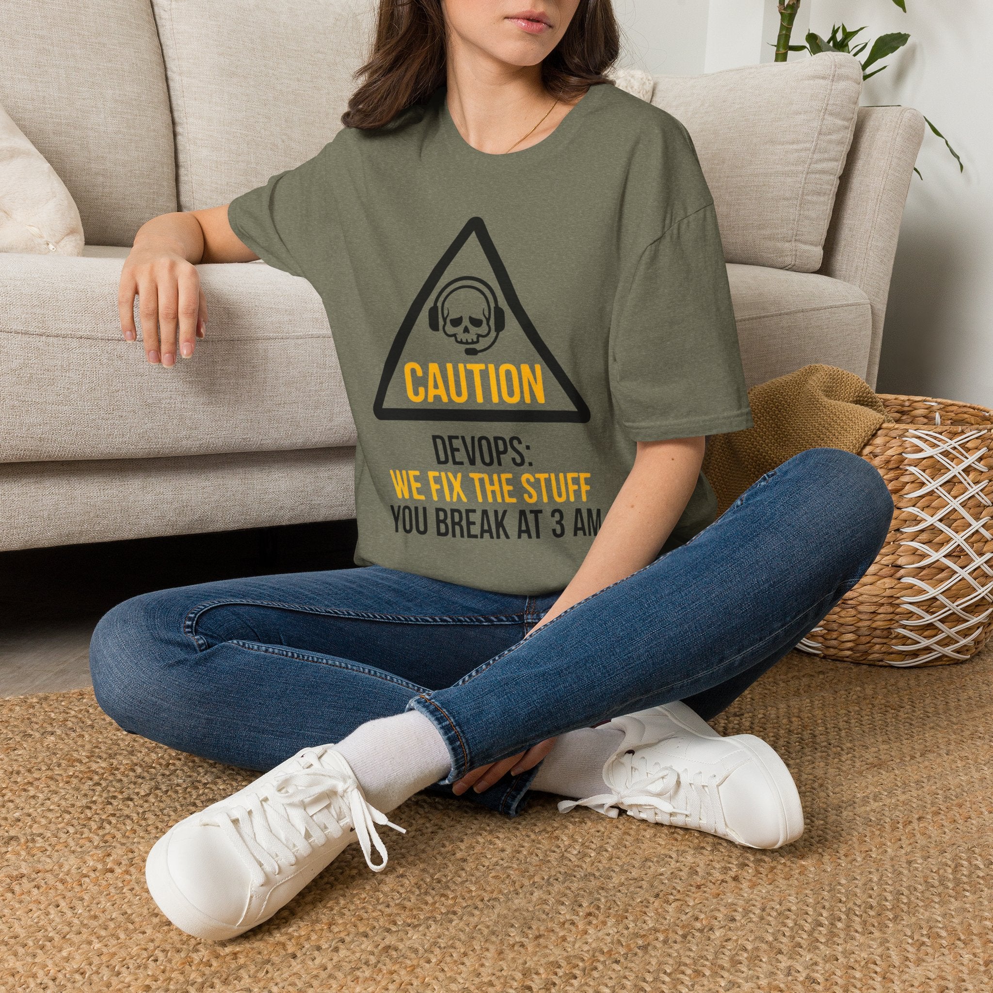 DevOps we fix the stuff you break at 3AM T-Shirt
