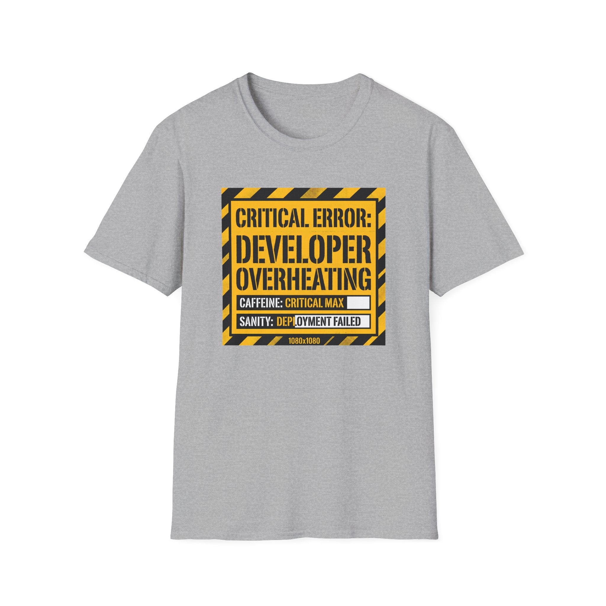 Critical error, developer overheating T-Shirt