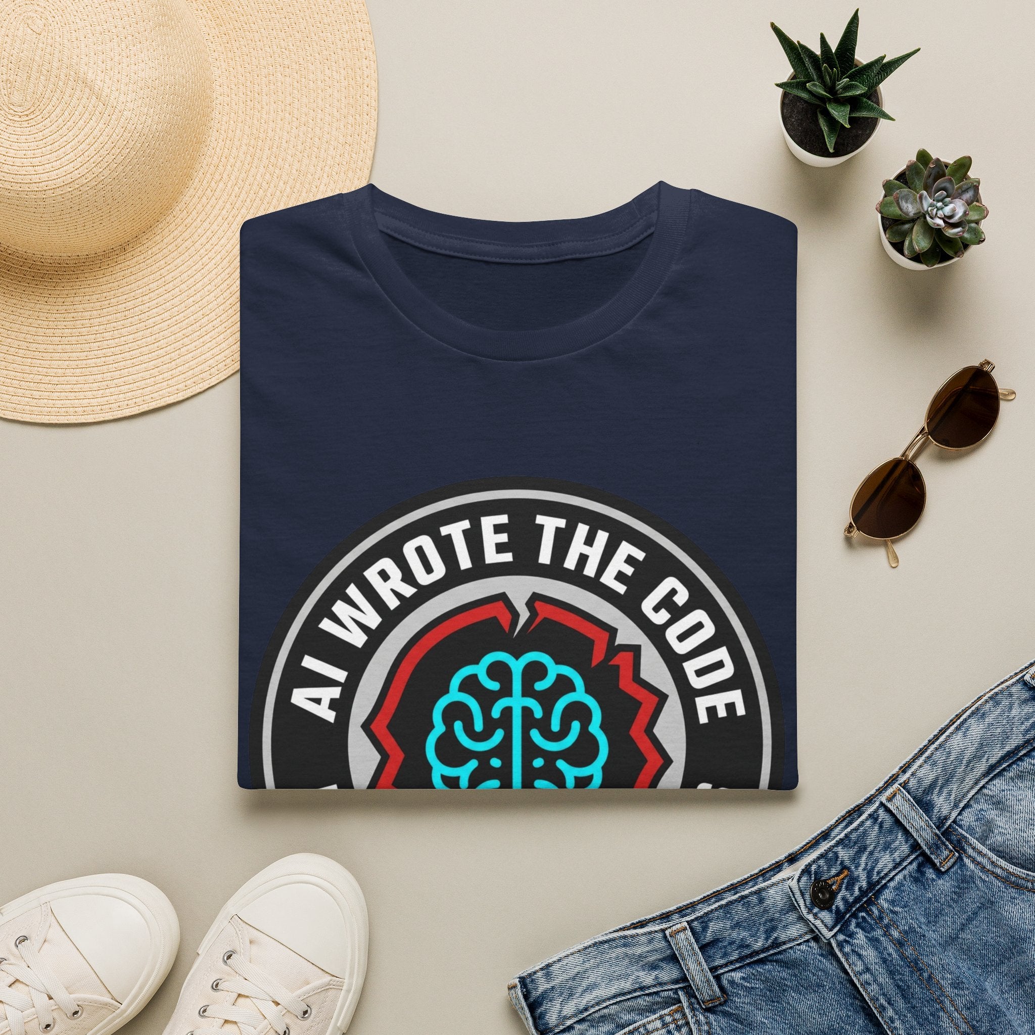 AI wrote the code I just fix the mess T-Shirt