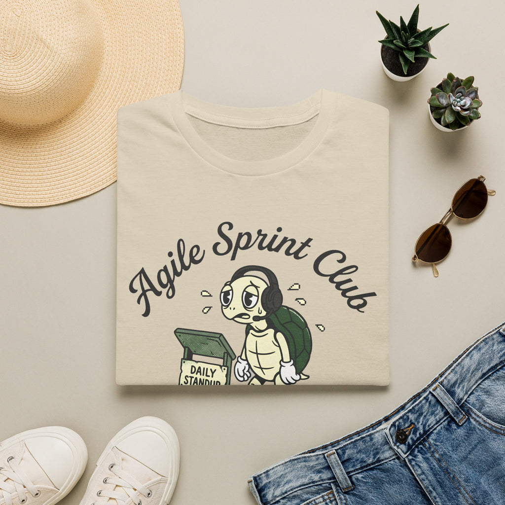 Agile Sprint Club, Moving Nowhere Fast v02 T-Shirt