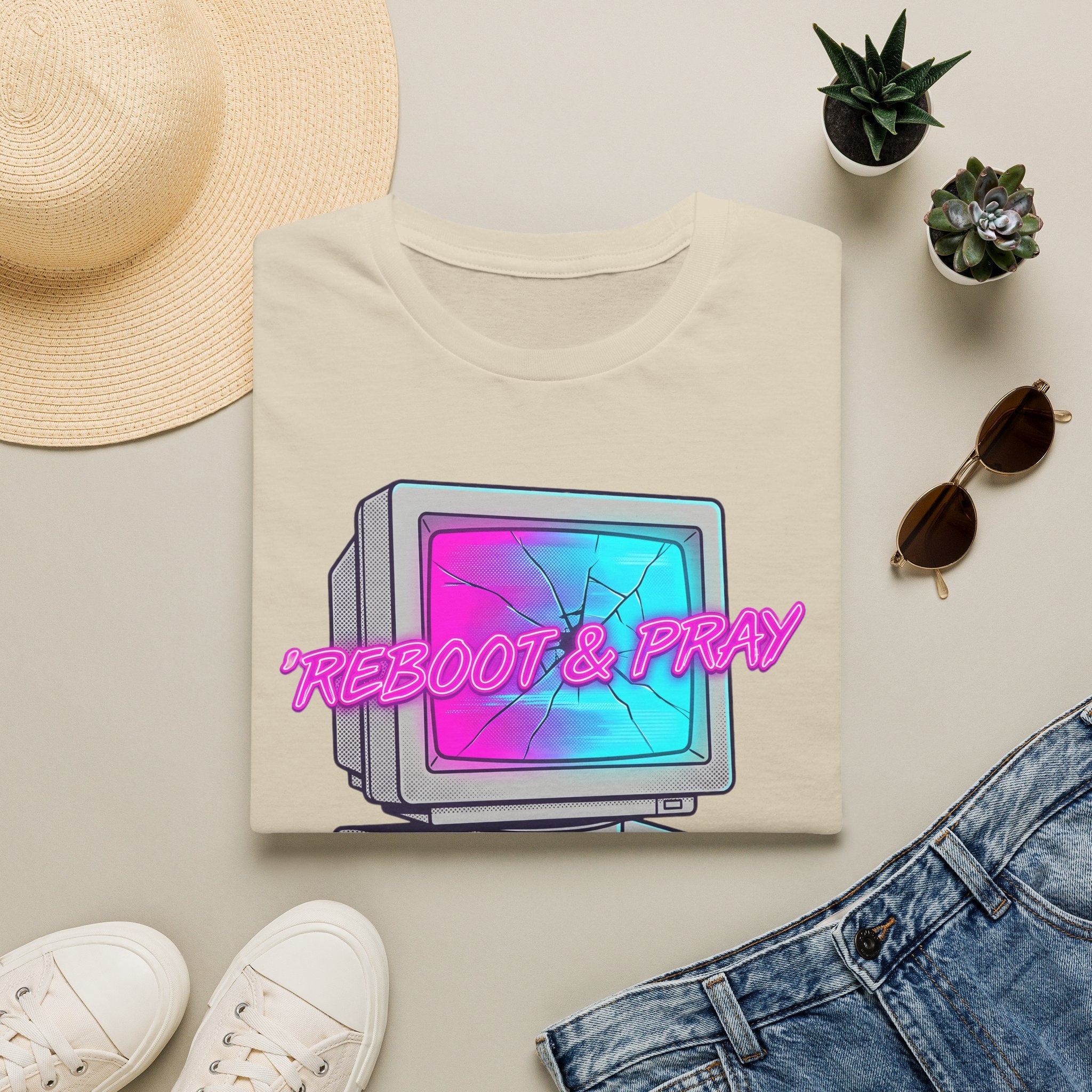 Reboot & Pray T-Shirt