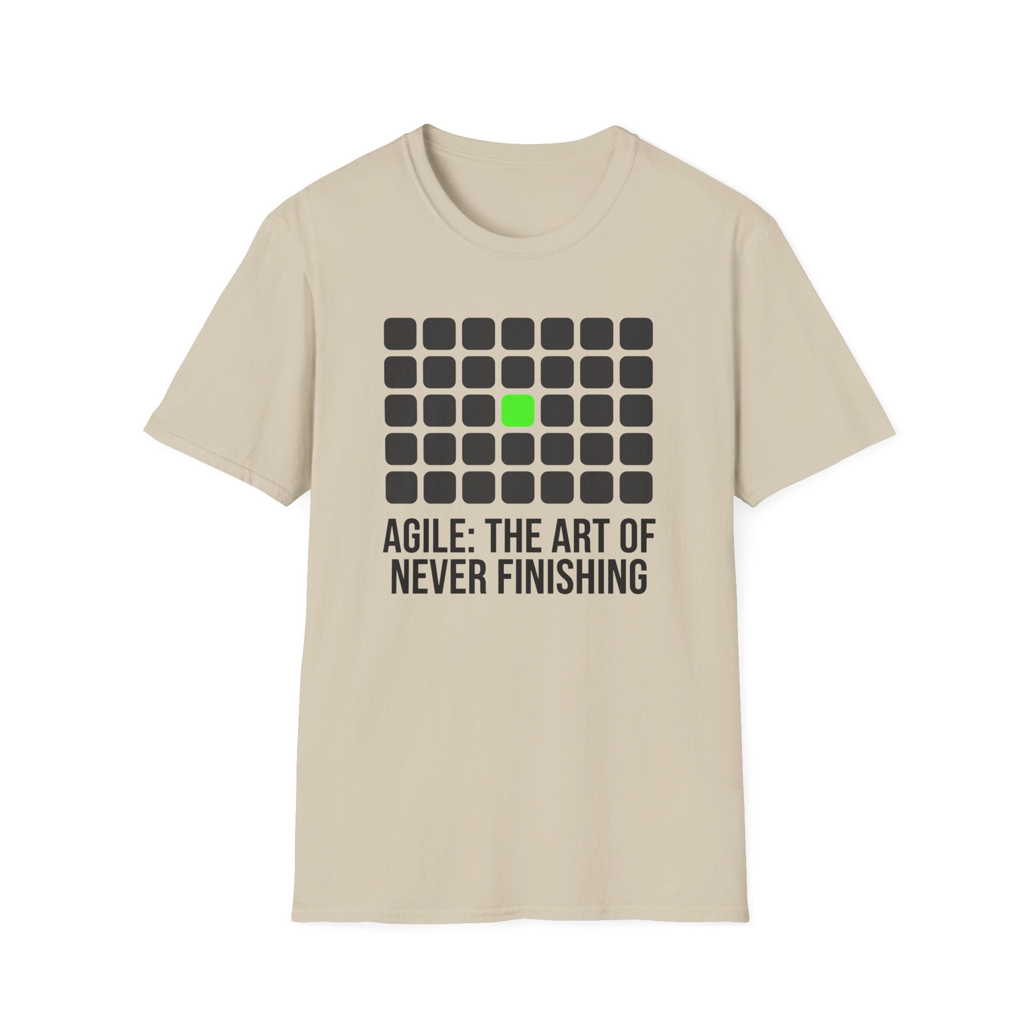 Agile - The art of never finishing T-Shirt