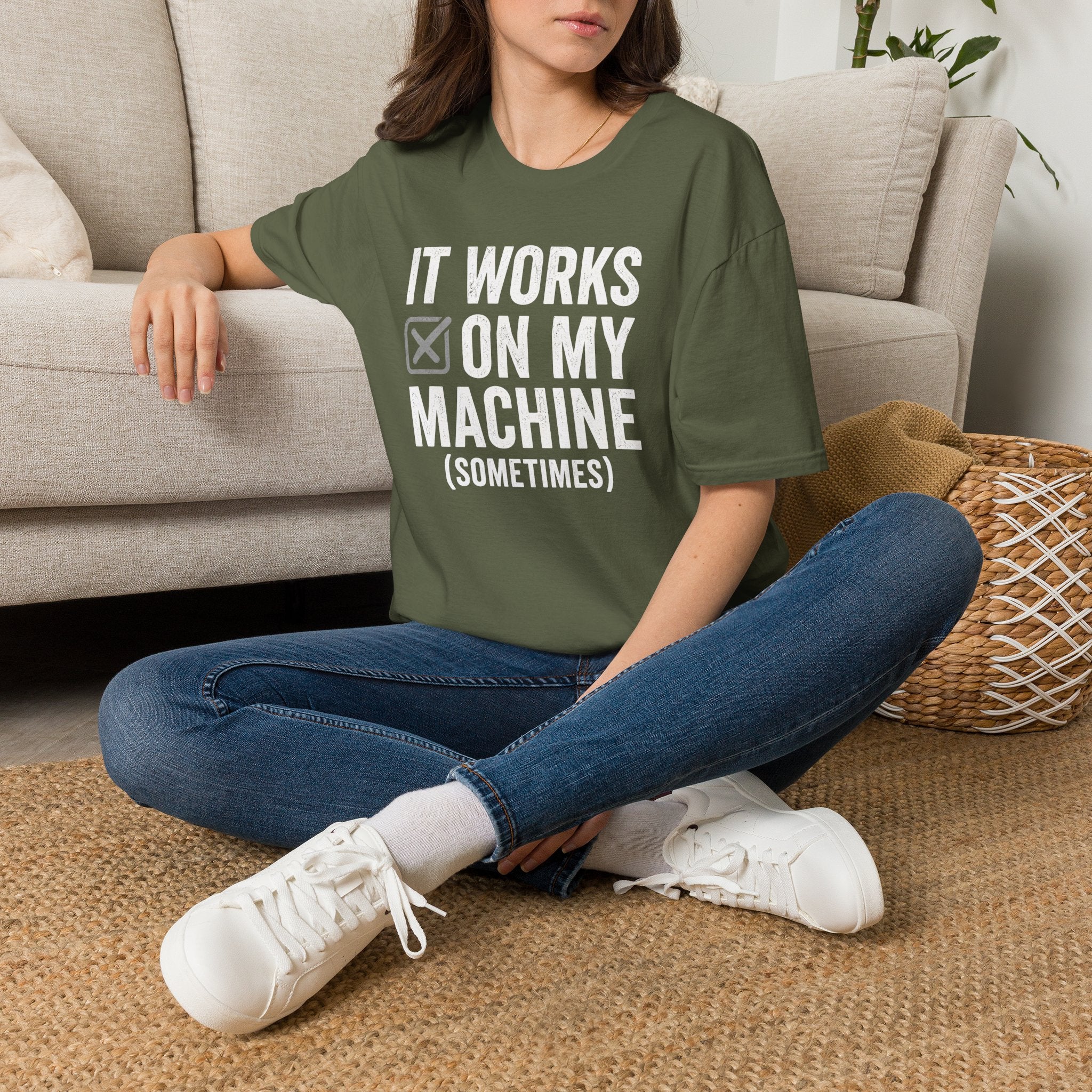 It works on my machine (sometimes) T-Shirt
