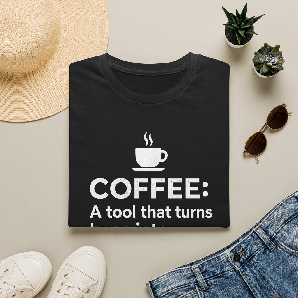 Coffee: a tool that turns bugs into features T-Shirt