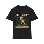 Agile Sprint Club, Moving Nowhere Fast v03 T-Shirt