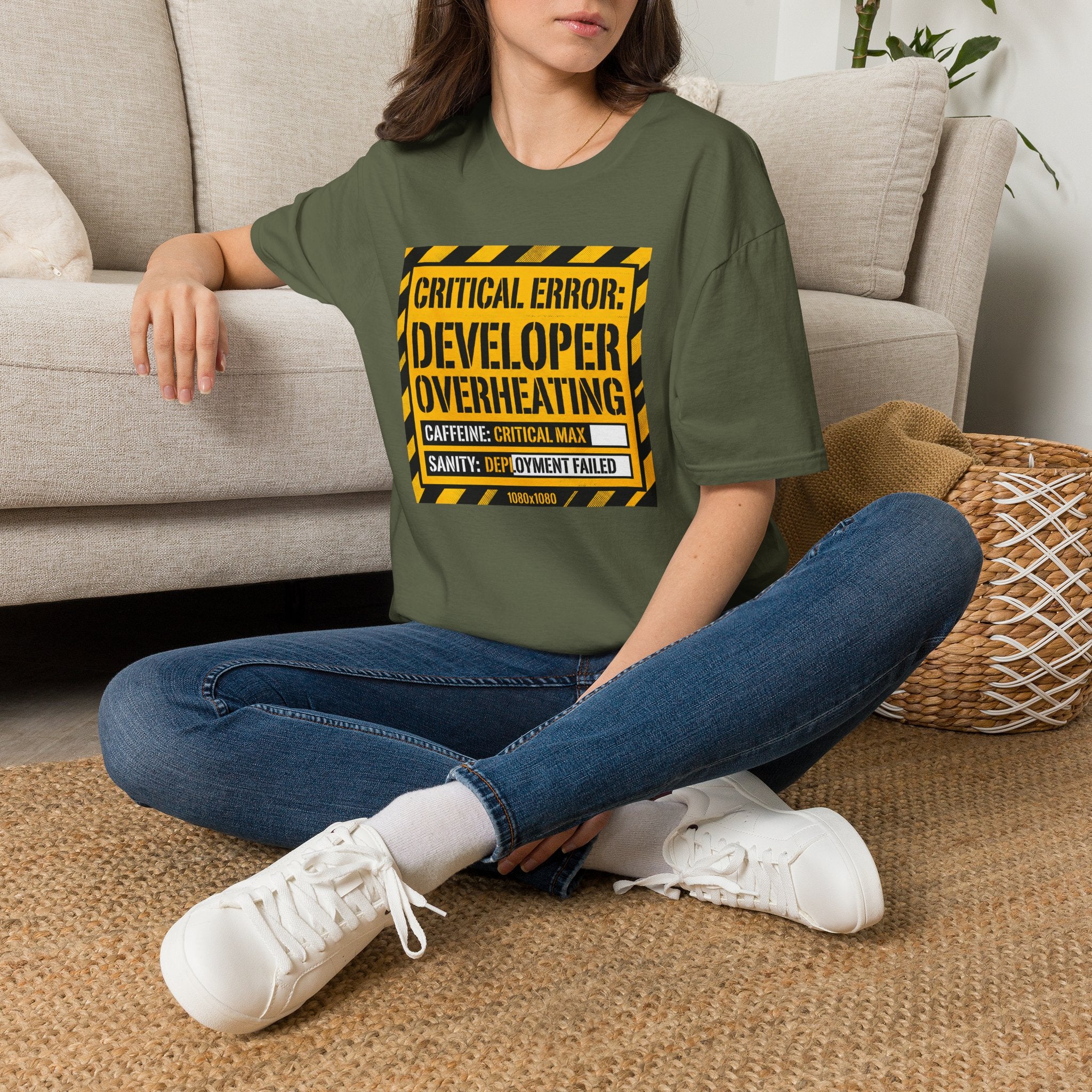 Critical error, developer overheating T-Shirt