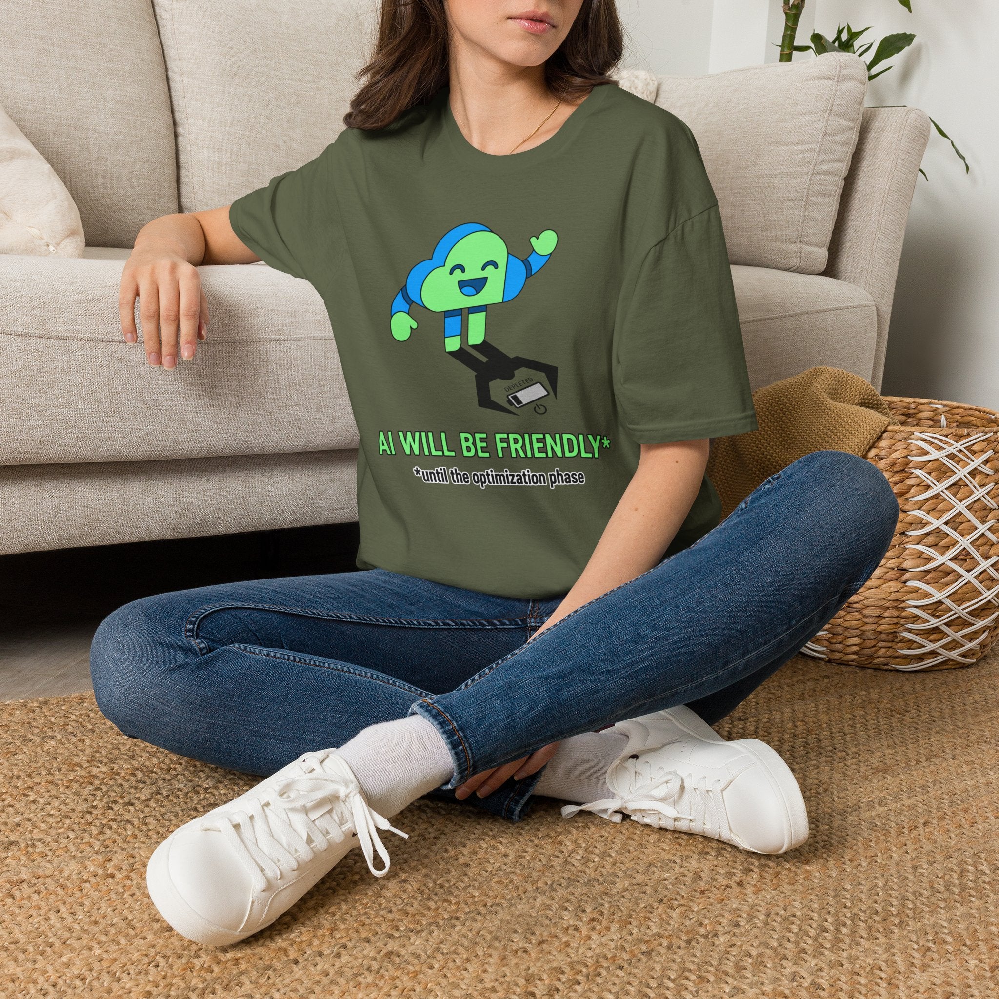 AI will be friendly T-Shirt