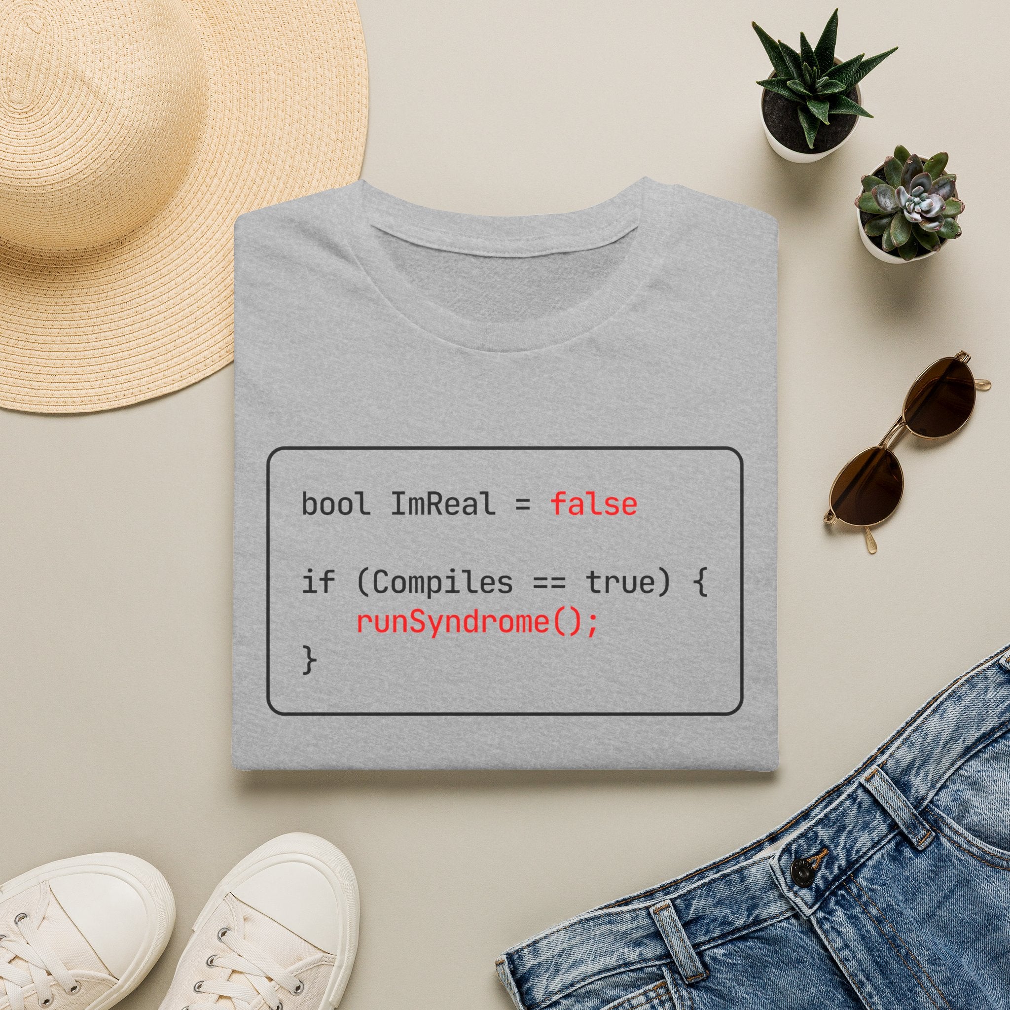 I'm real runSyndrome T-Shirt