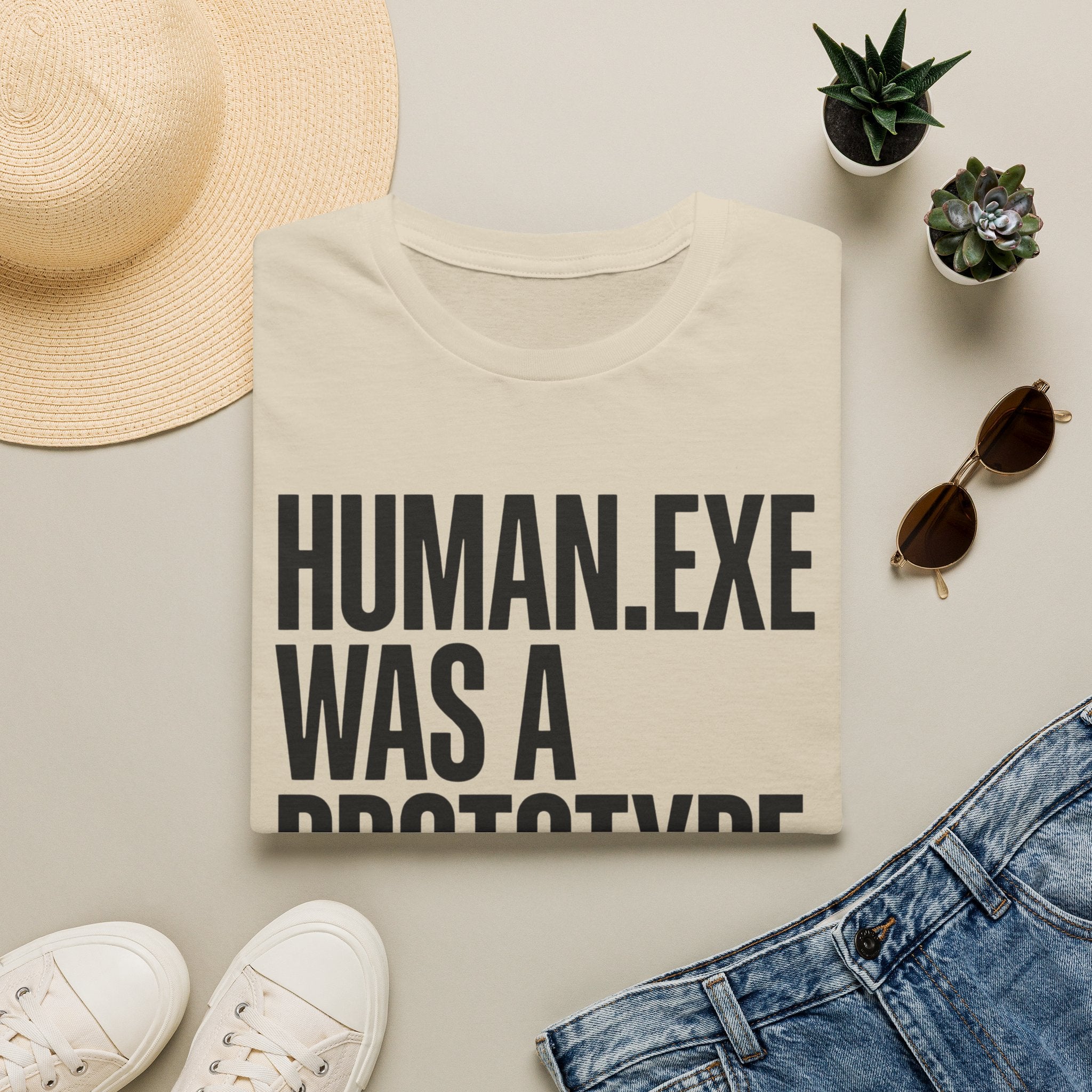 human.exe was a prototype T-Shirt